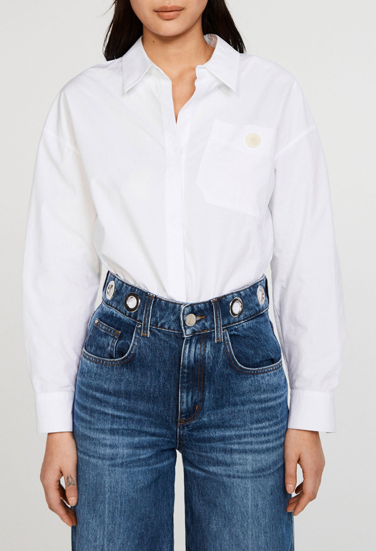 Chemise en coton biologique Faume - seconde main