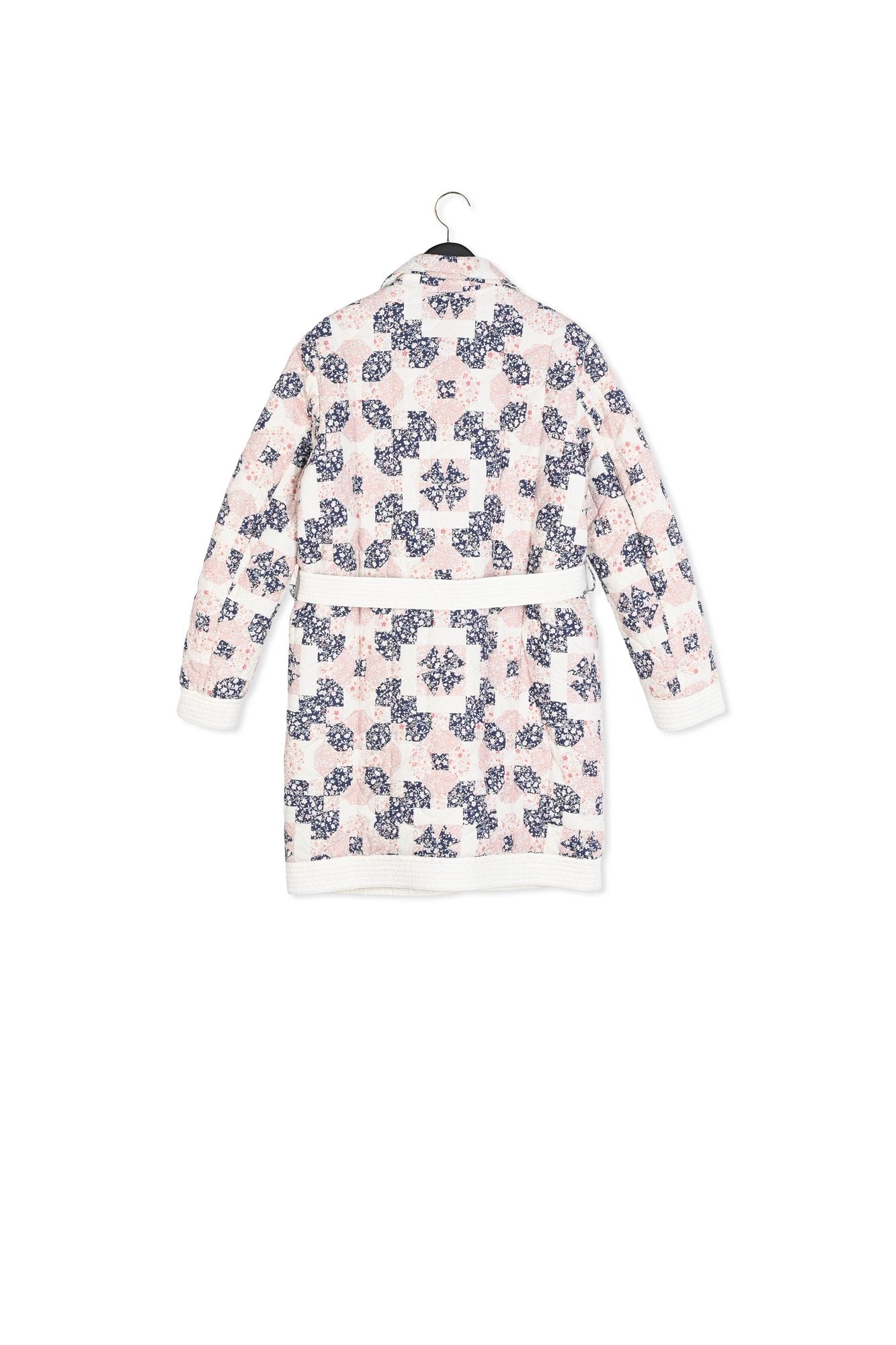 Manteau matelassé à motifs patchwork Faume - seconde main