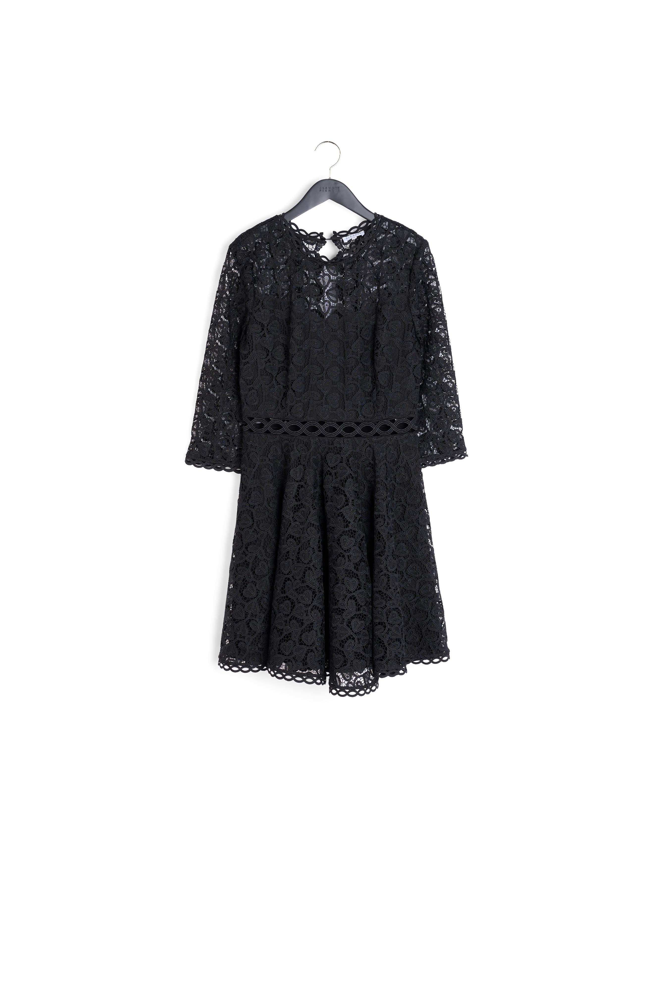 Robe courte en dentelle Faume - seconde main