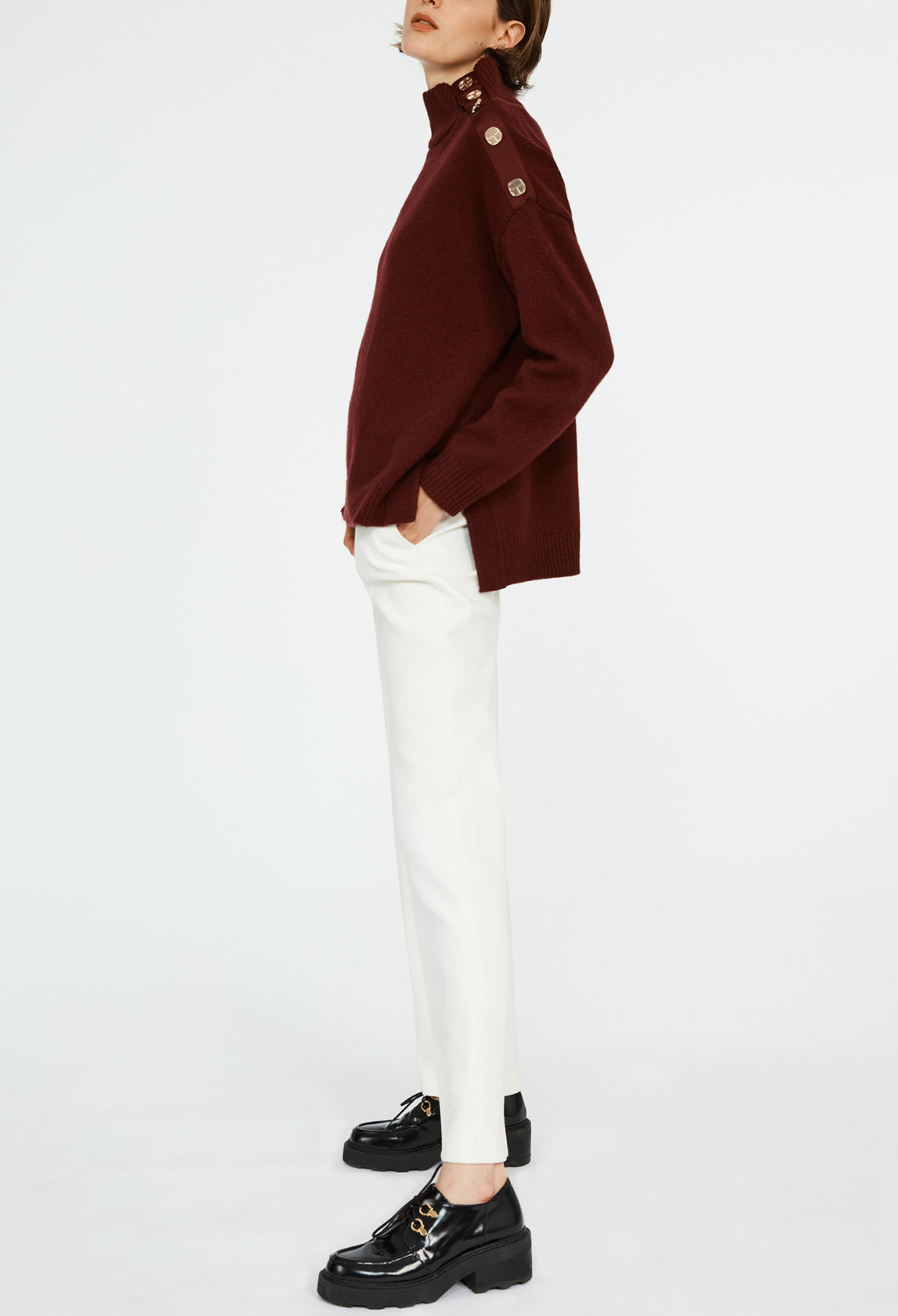 Pull oversize laine Faume - seconde main