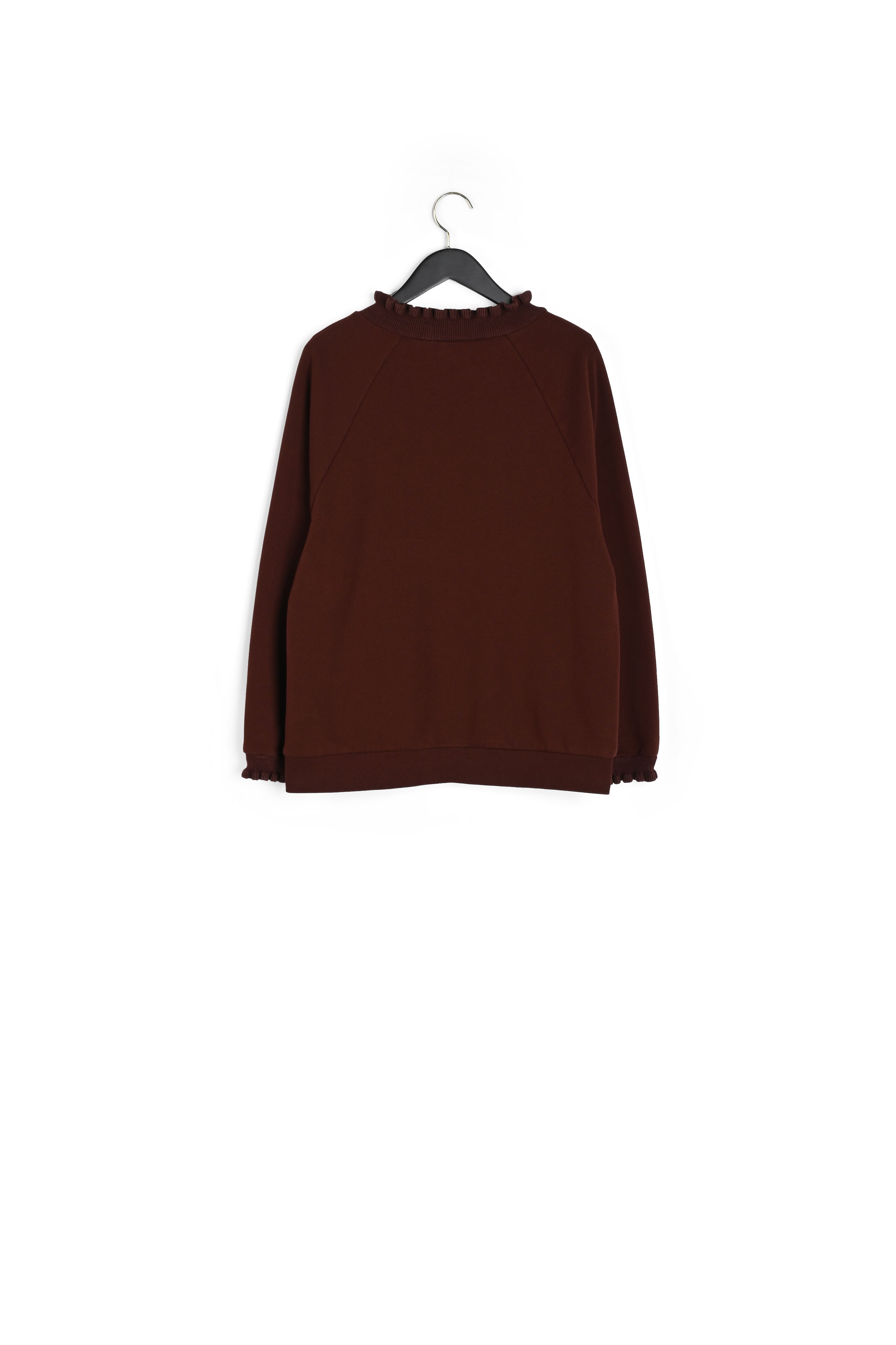 Sweatshirt à col volanté Faume - seconde main