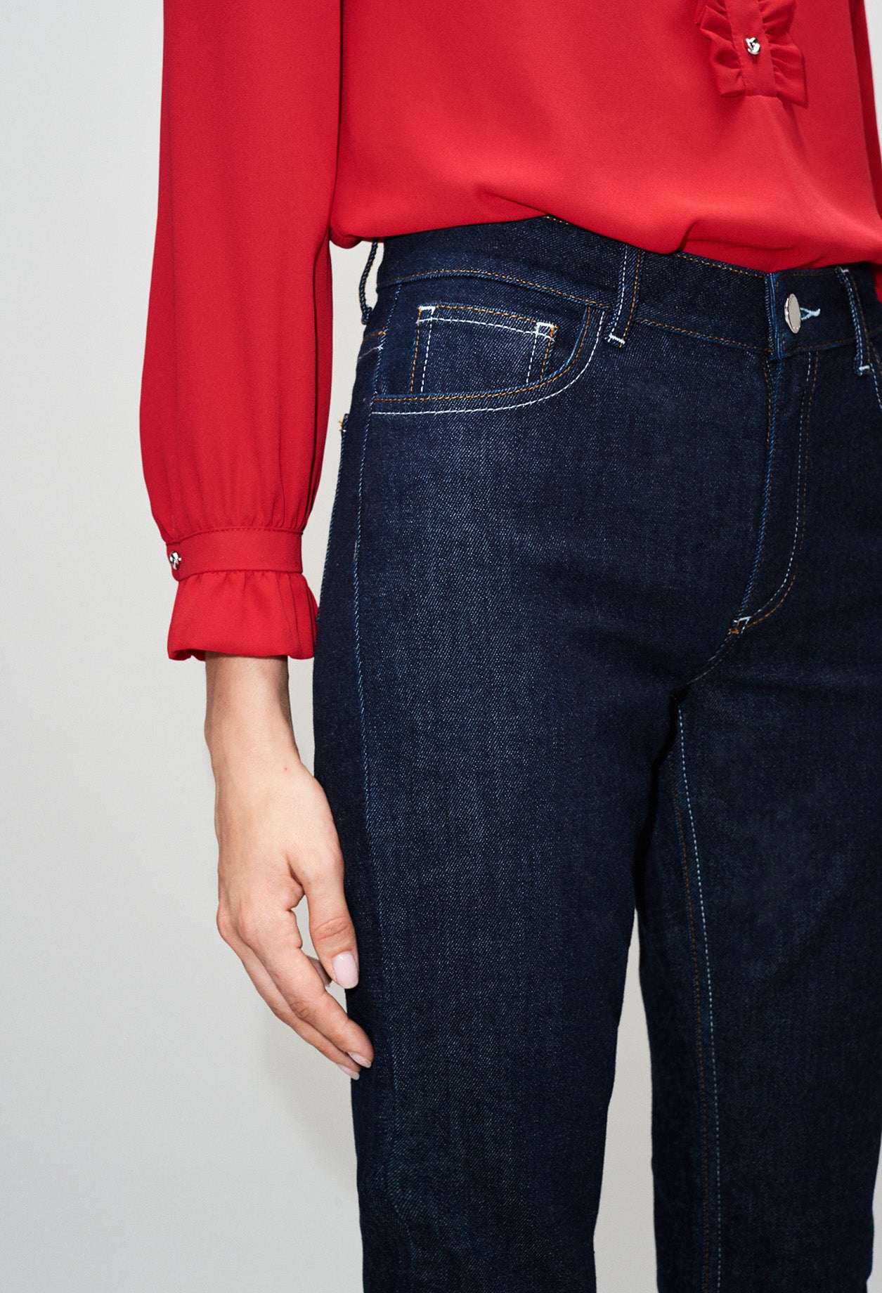 Jean brut coupe droite Faume - seconde main