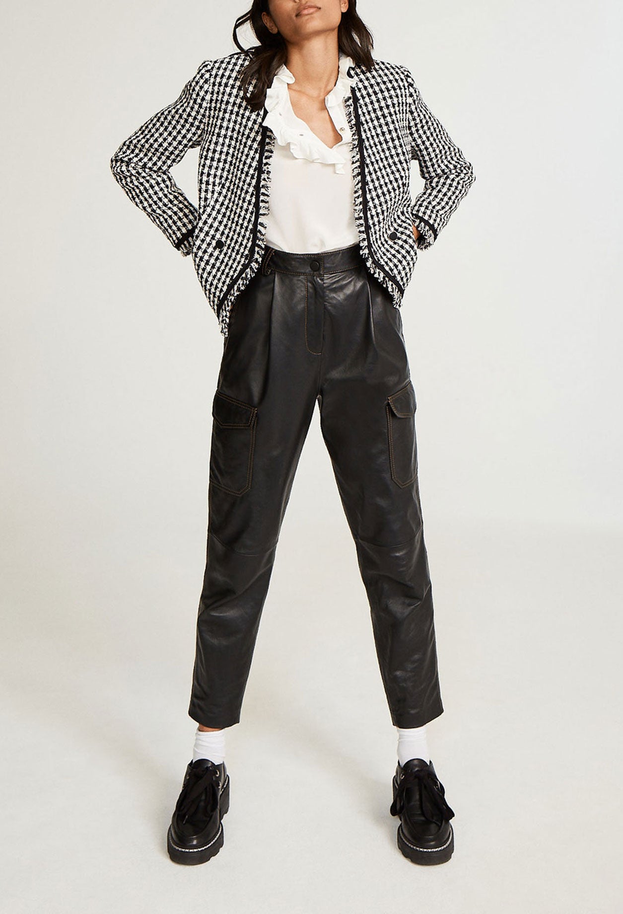 Veste en tweed Faume - seconde main