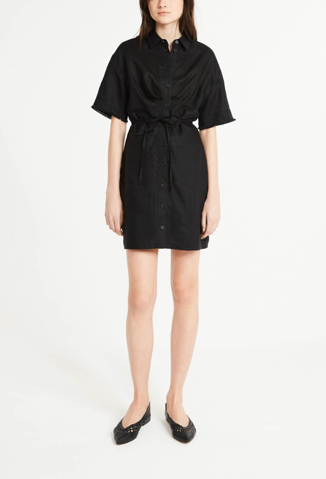 Robe courte en lin Faume - seconde main