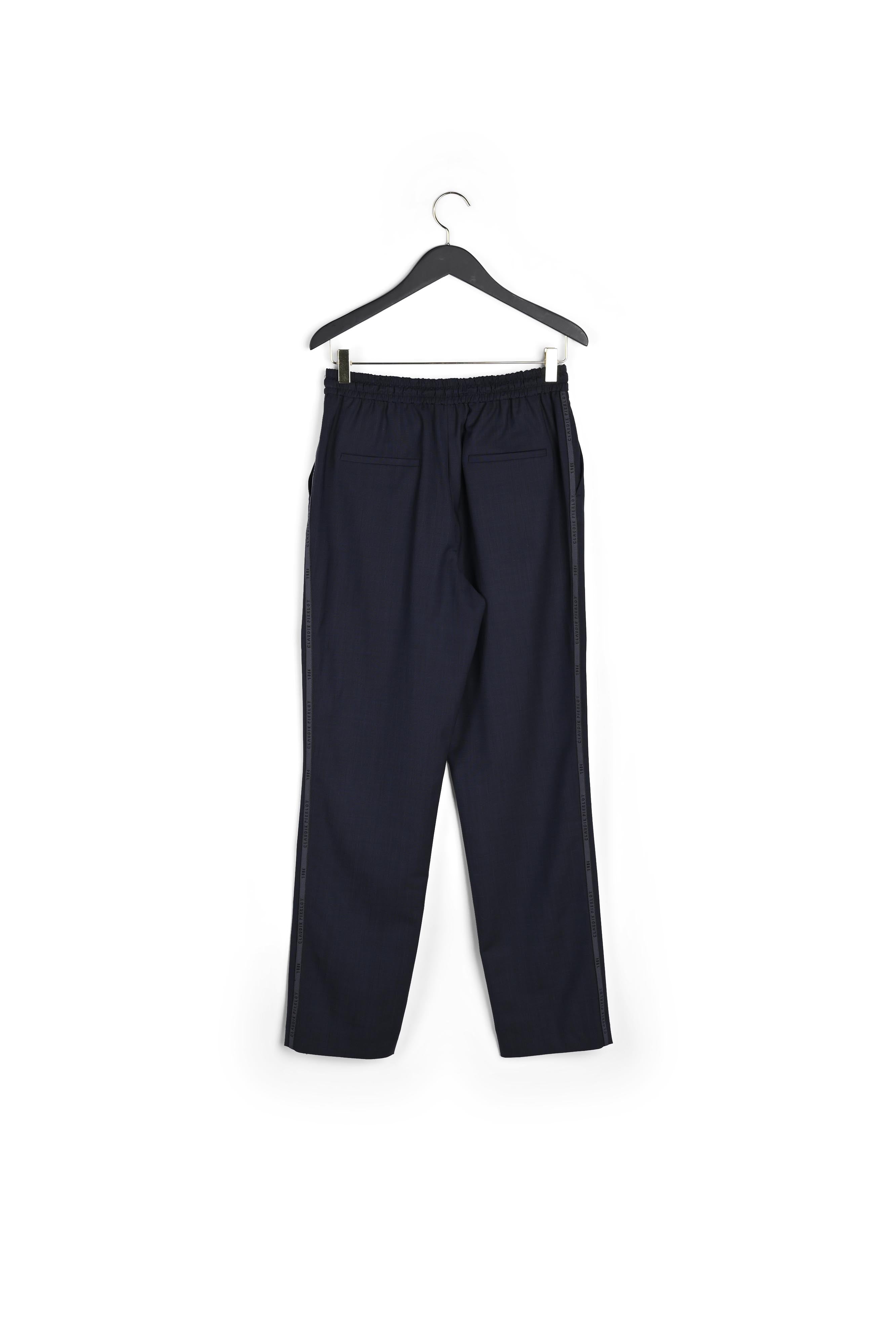 Pantalon tailleur ceinture élastiquée Faume - seconde main