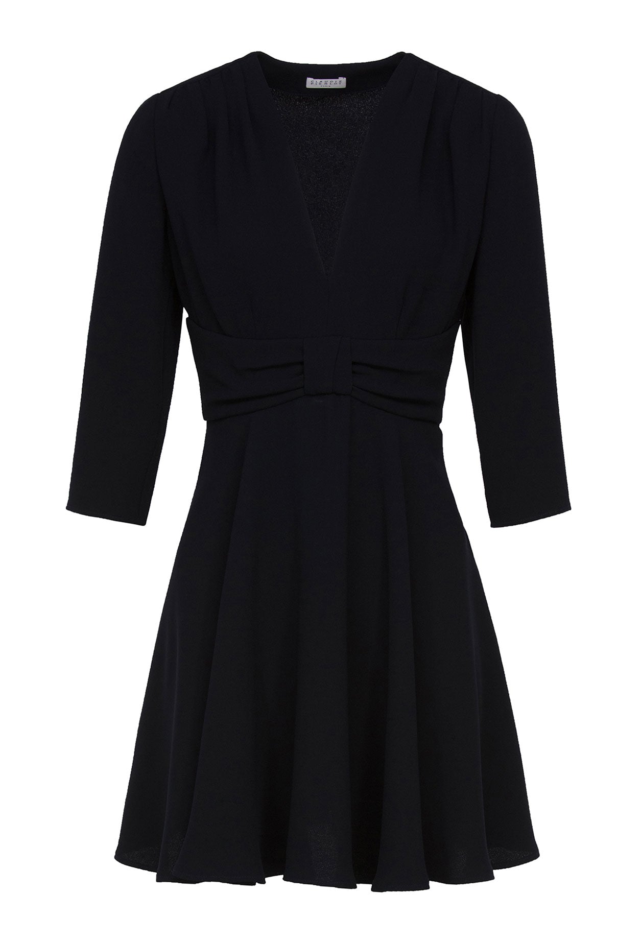 Robe patineuse col V Faume - seconde main