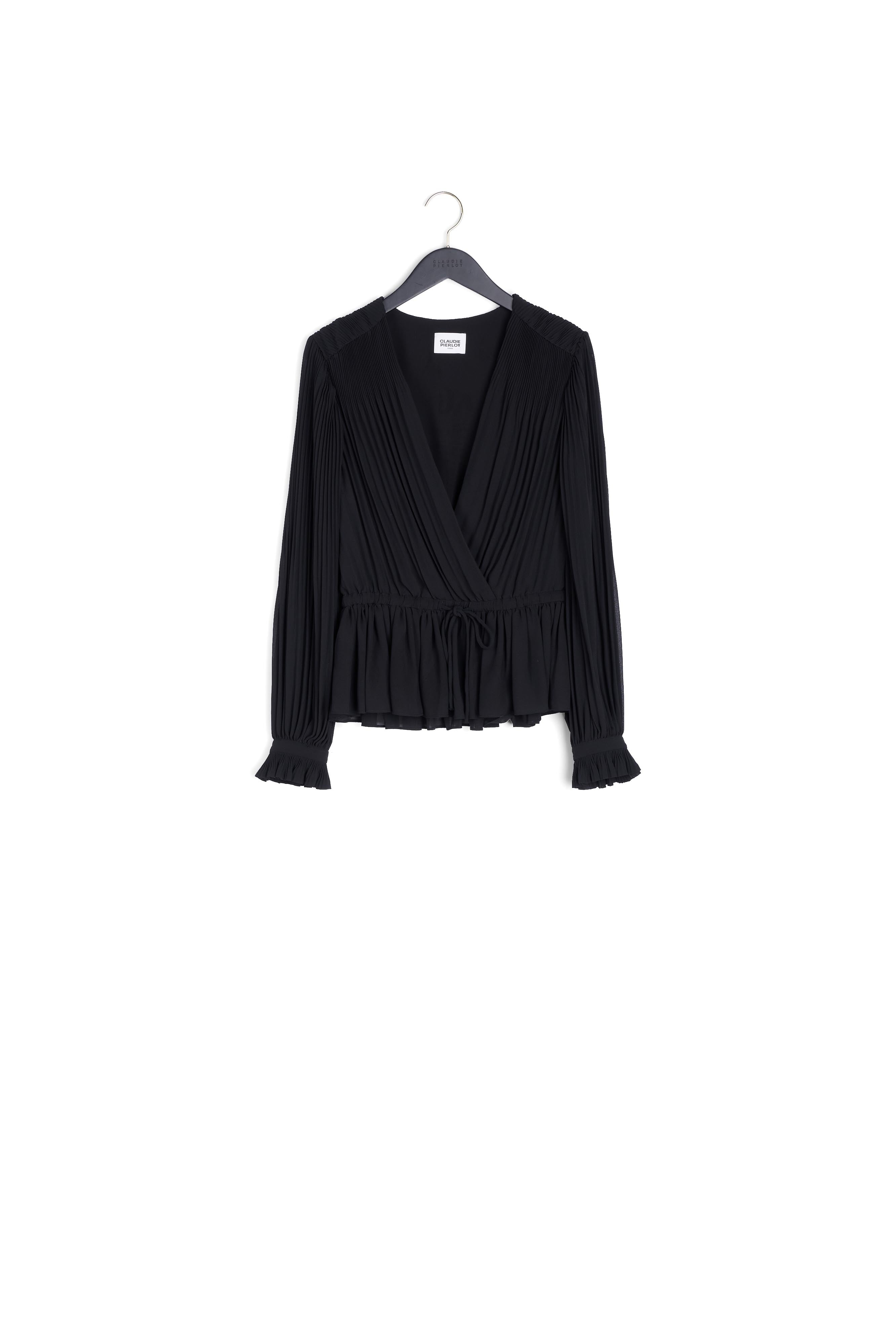 Blouse plissée Faume - seconde main