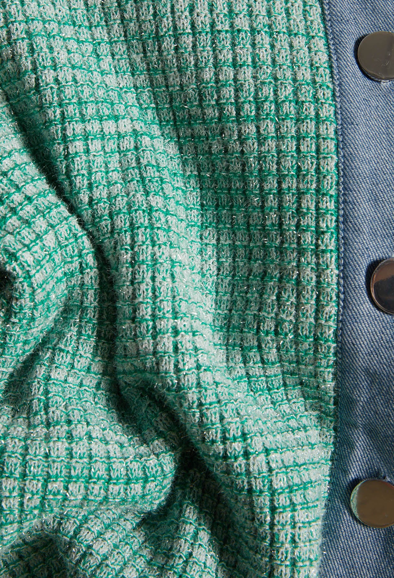 Cardigan bimatière Faume - seconde main