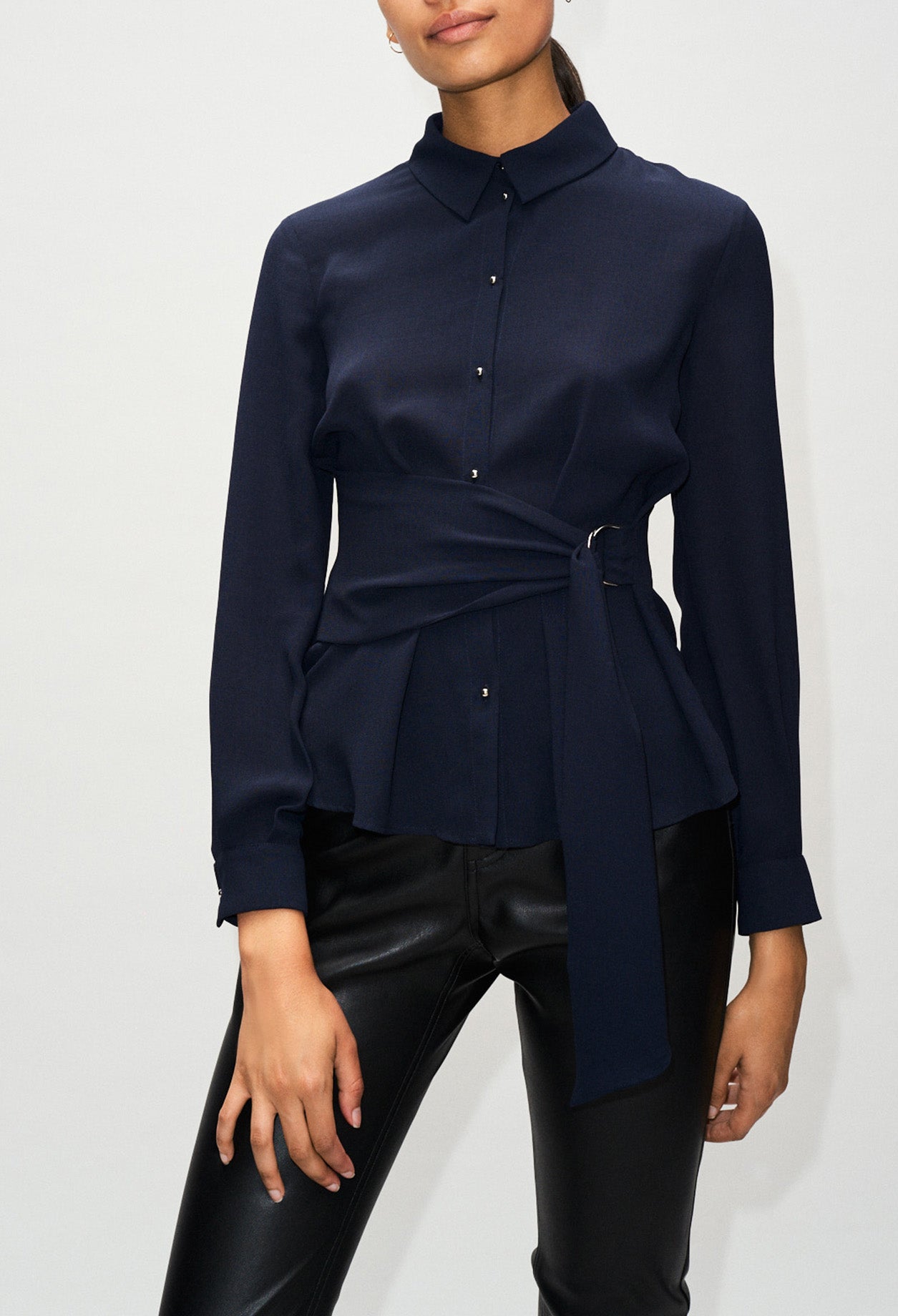 Chemise fluide ceinturée Faume - seconde main