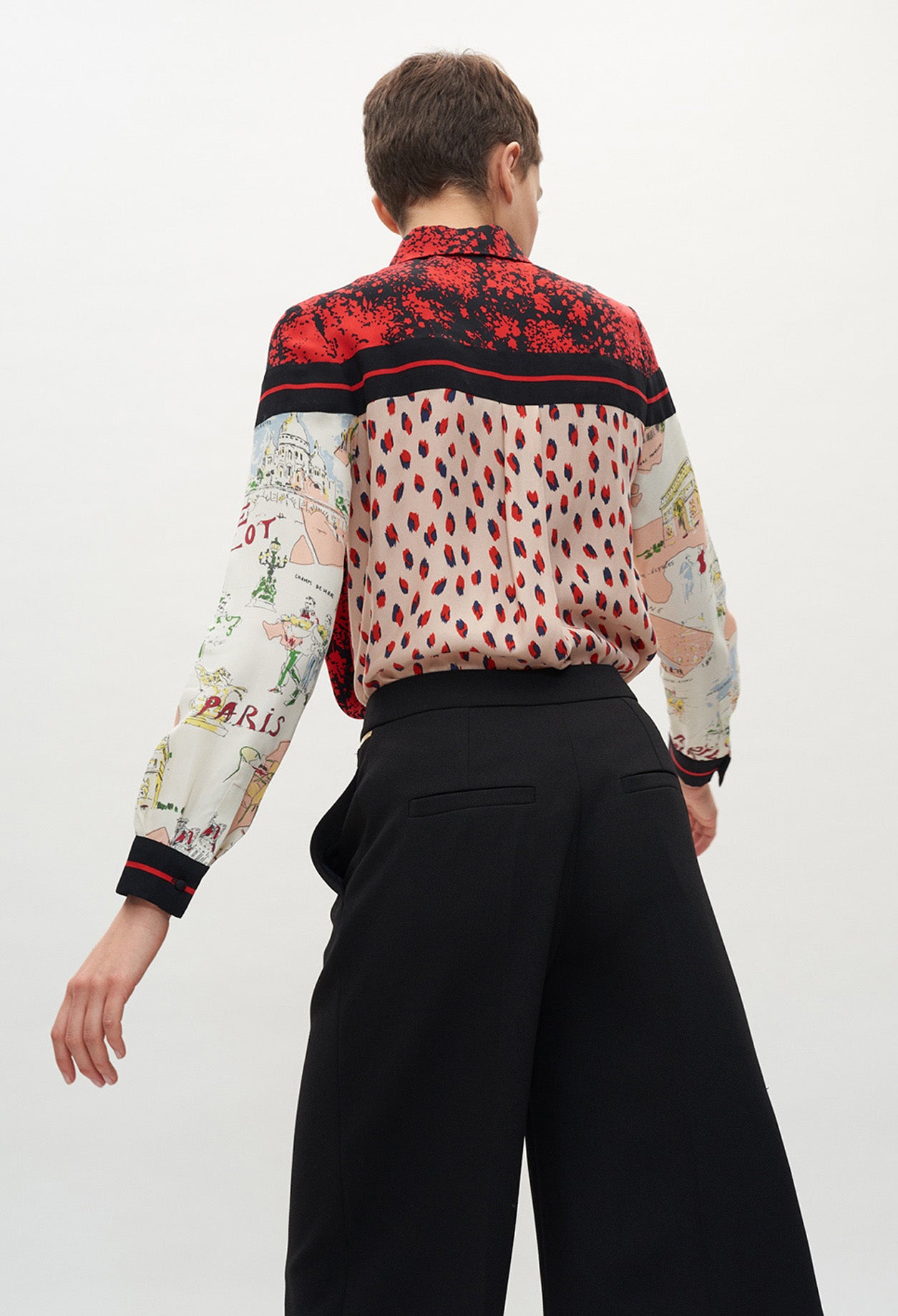 Chemise patchwork Faume - seconde main