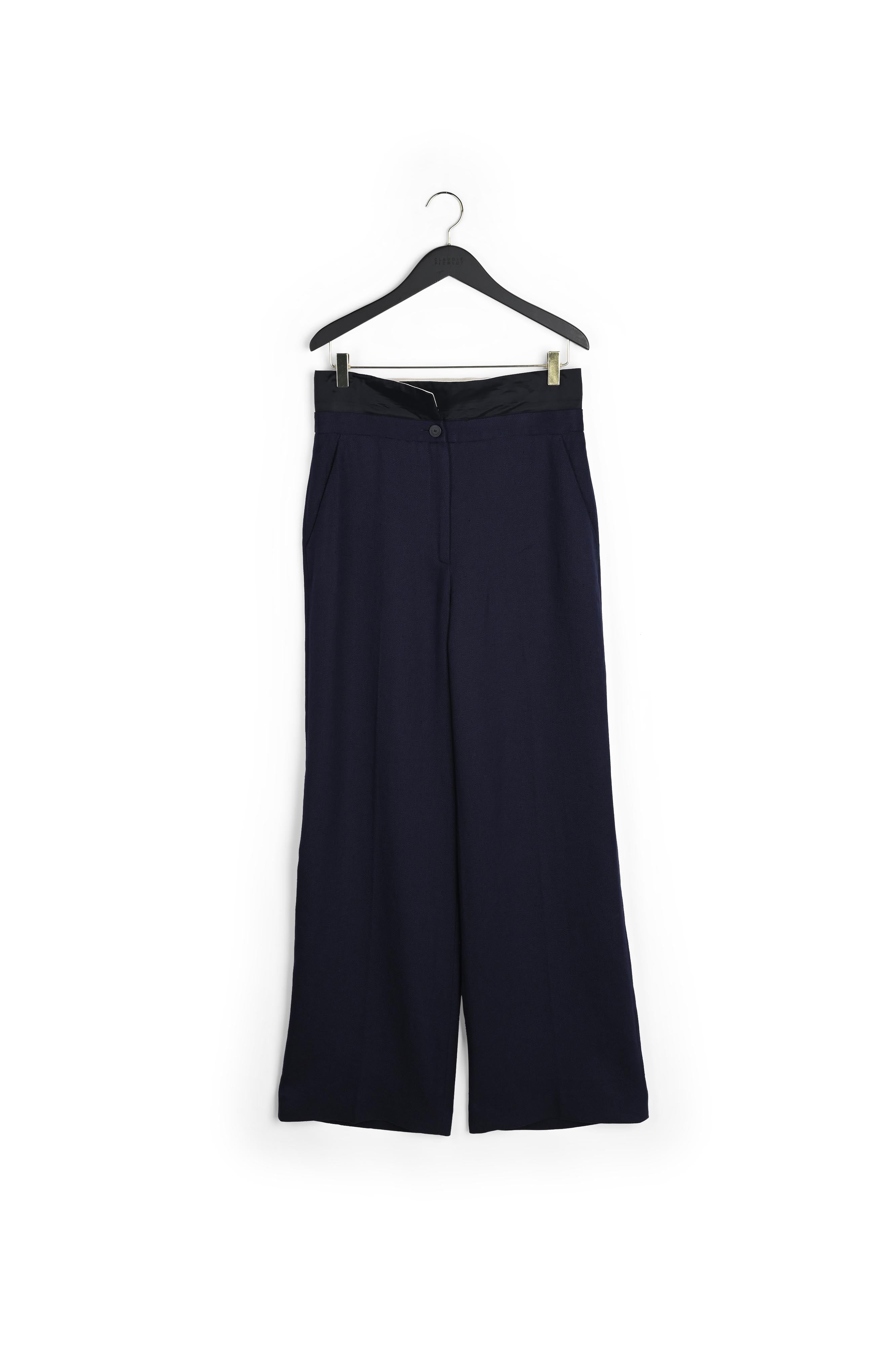 Pantalon tailleur taille haute Faume - seconde main