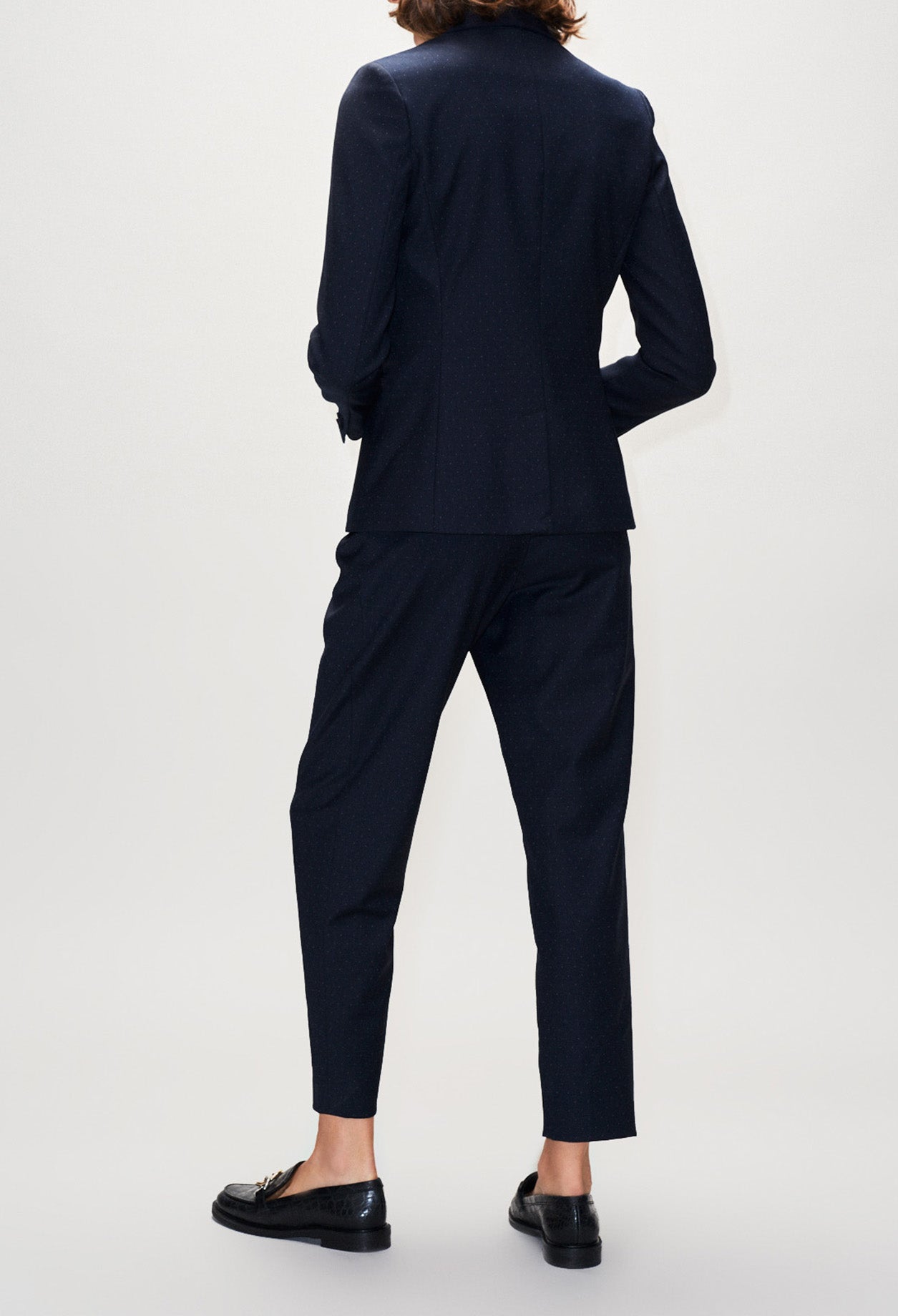 Veste tailleur à pois Faume - seconde main
