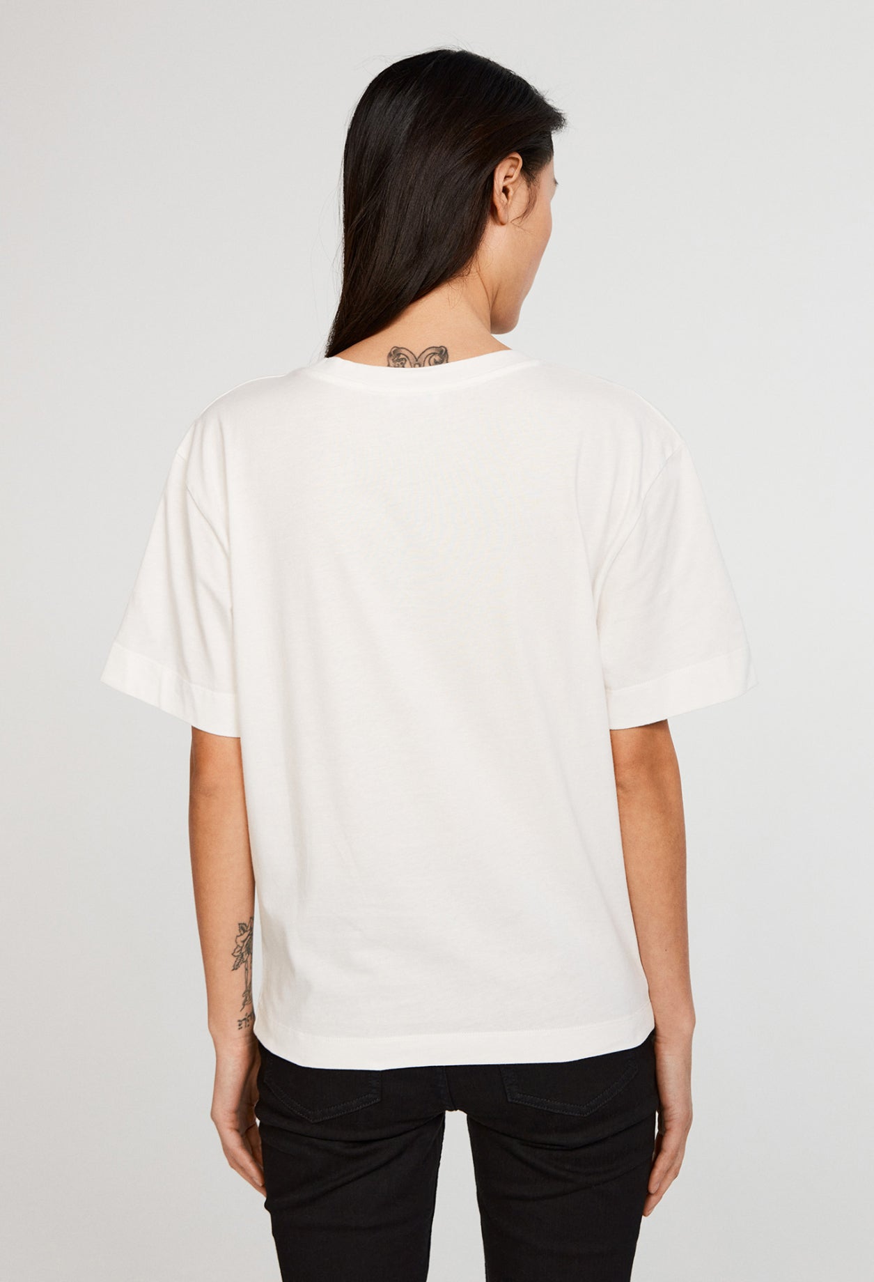 T-shirt sérigraphié en coton biologique Faume - seconde main