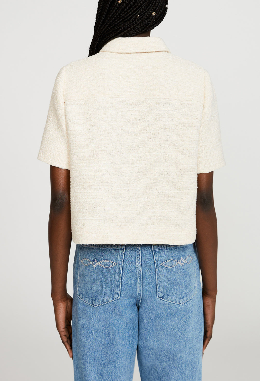 Chemise tweed Faume - seconde main