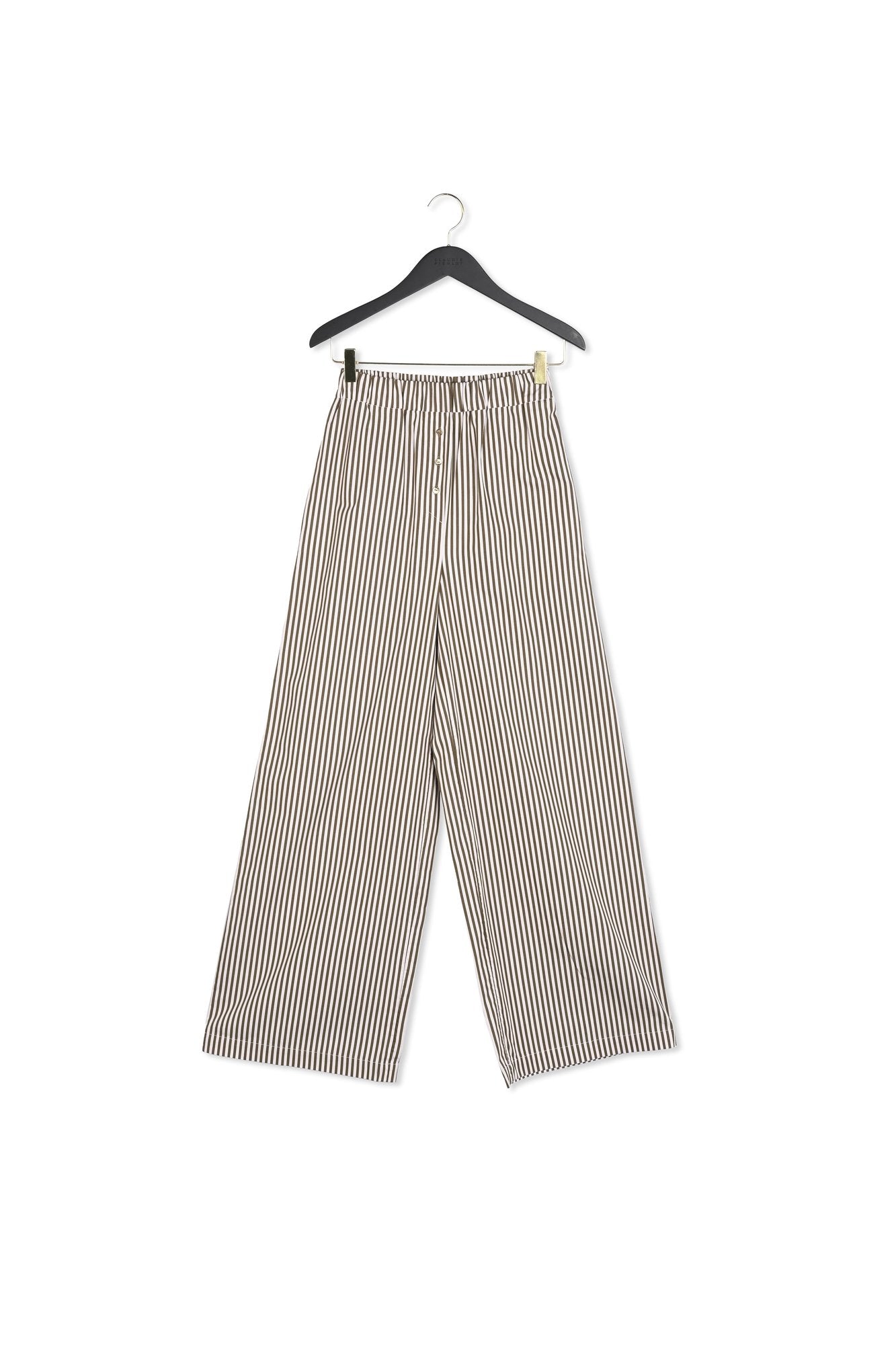 Pantalon rayures bronz Faume - seconde main