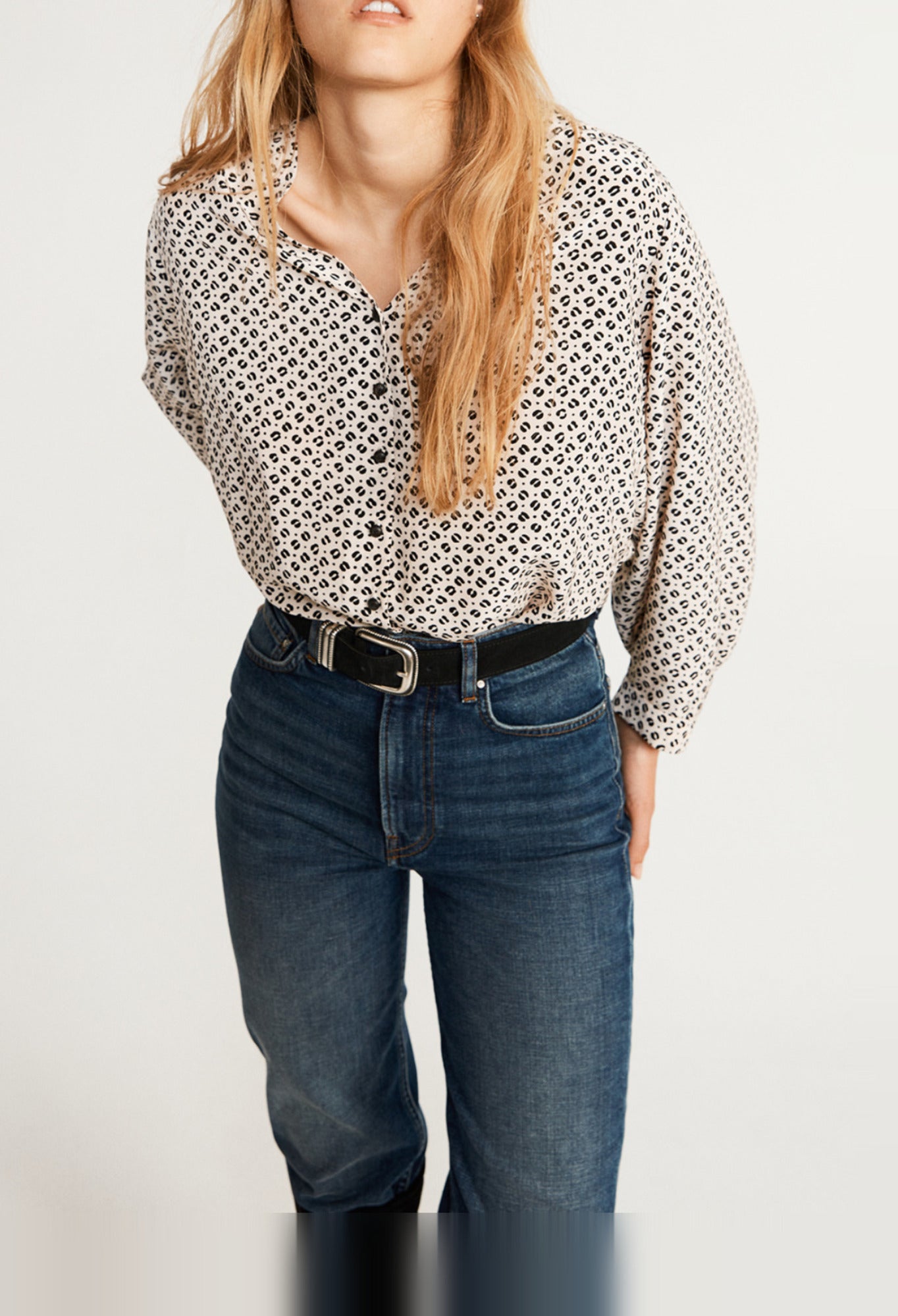 Blouse imprimée Faume - seconde main