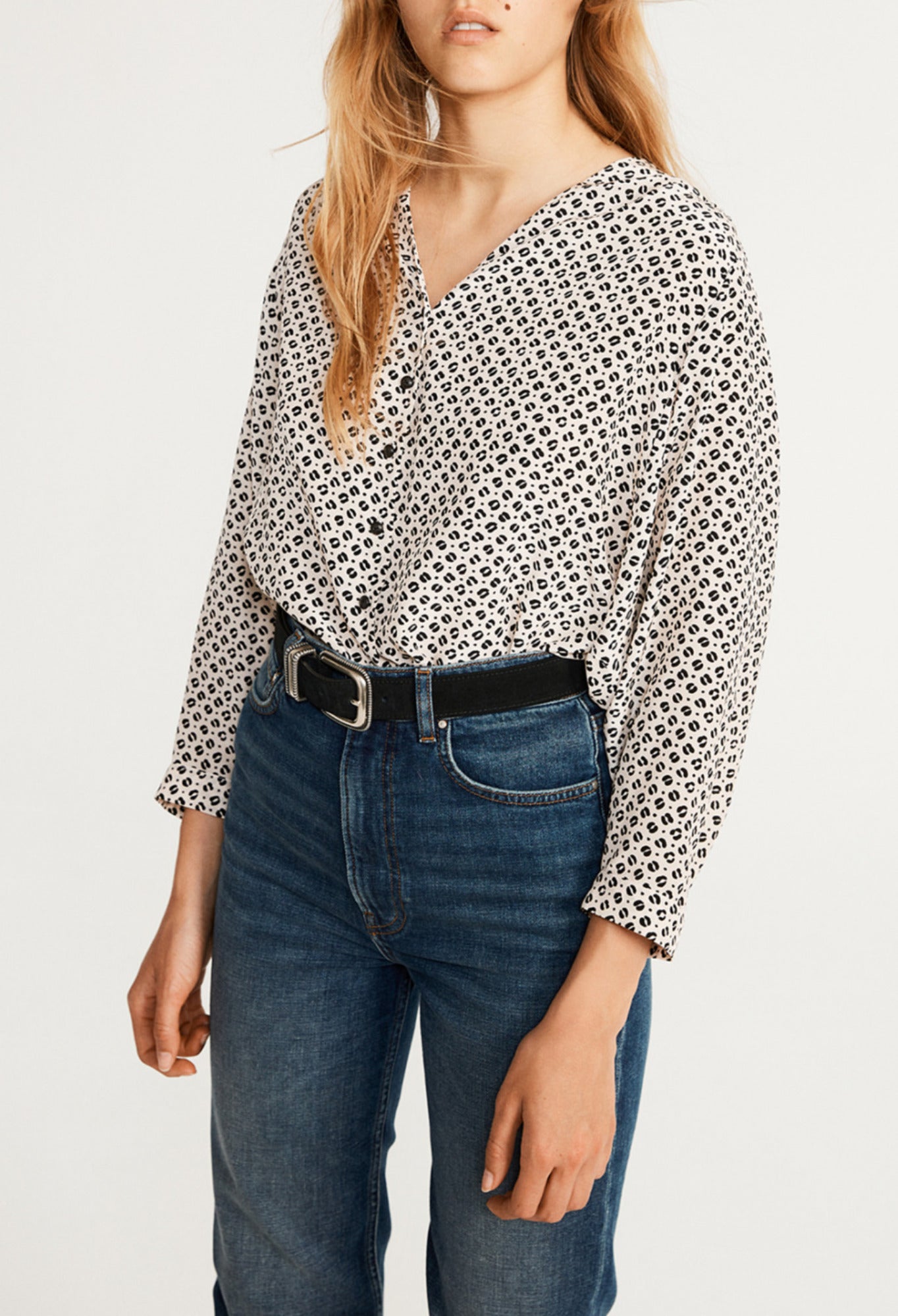 Blouse imprimée Faume - seconde main