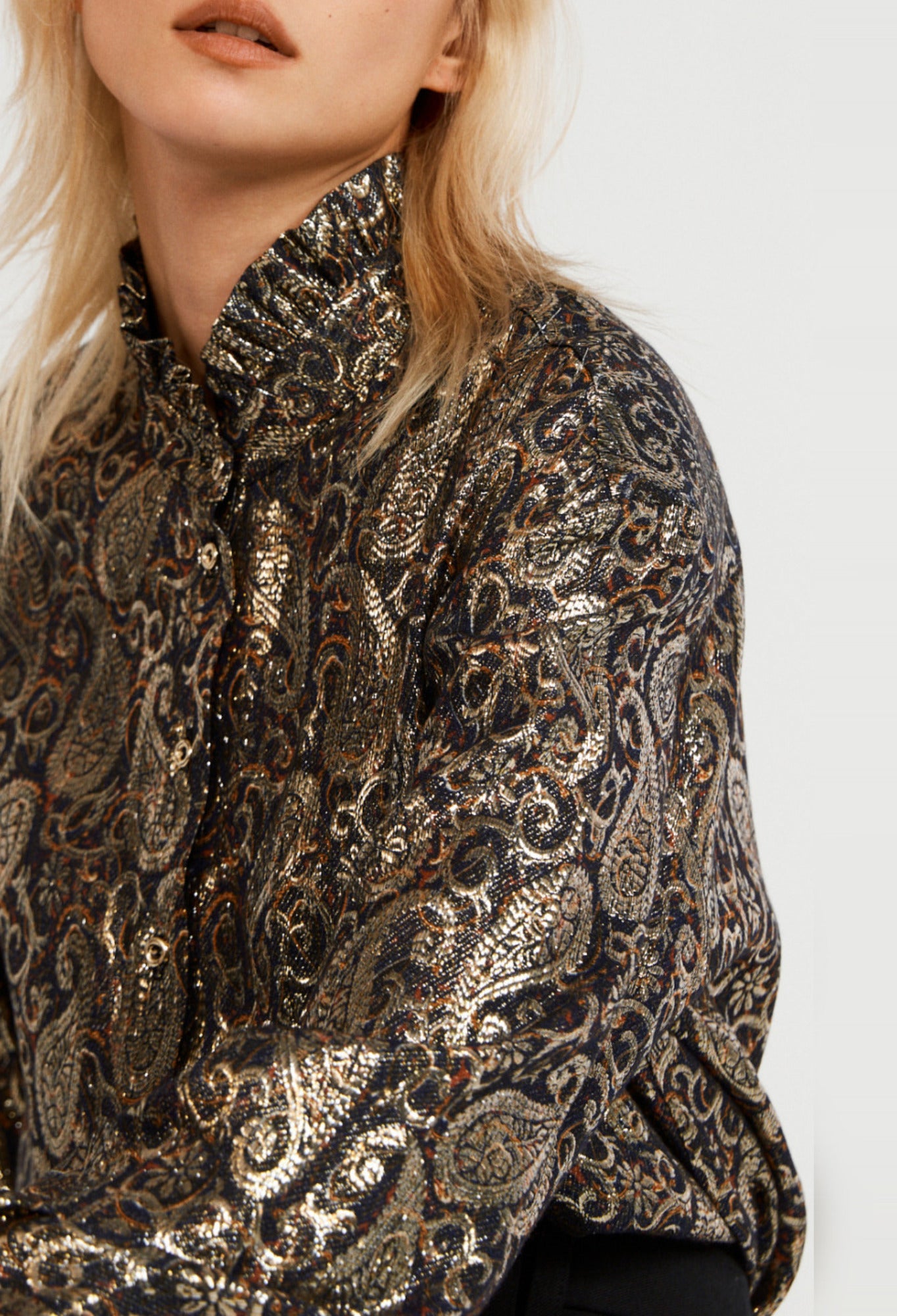 Top à motifs Faume - seconde main