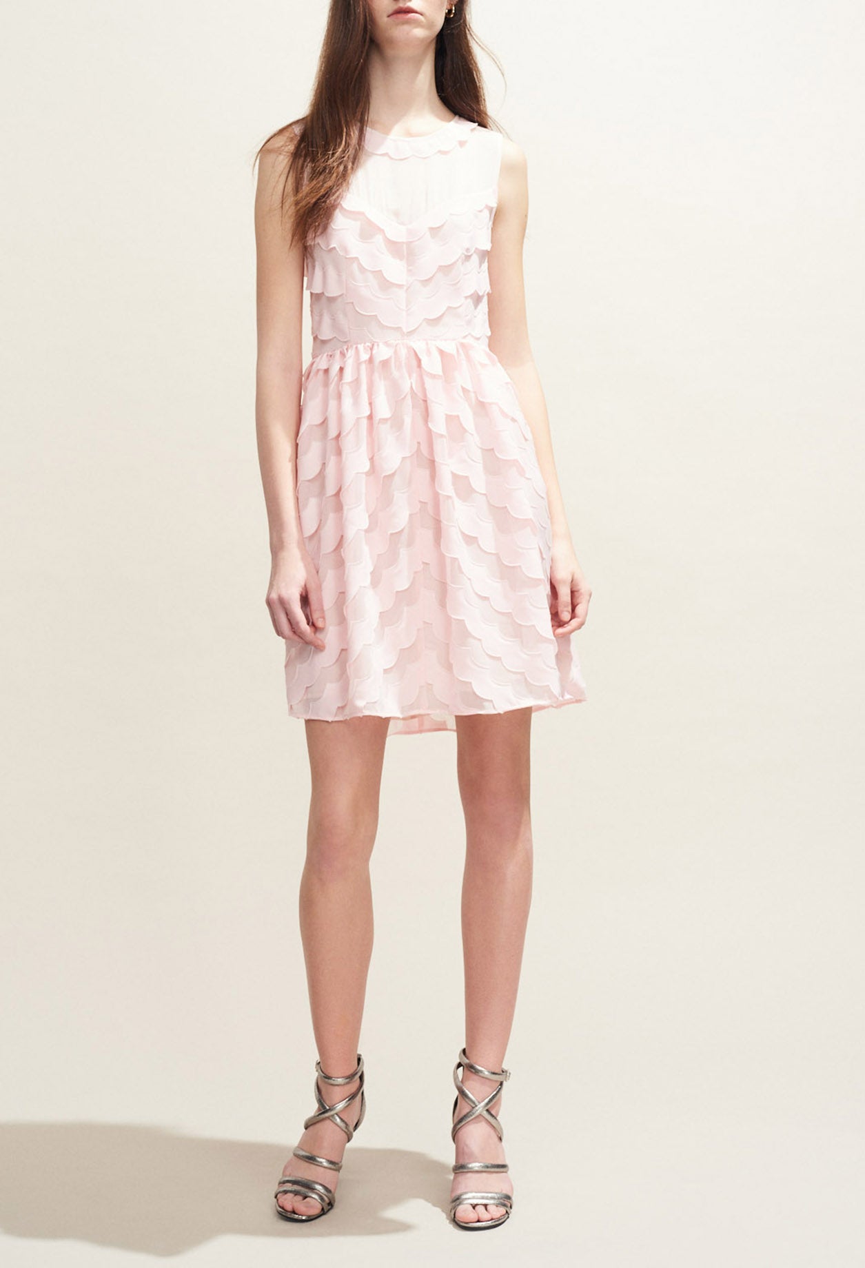 Robe sans manches en transparence Faume - seconde main