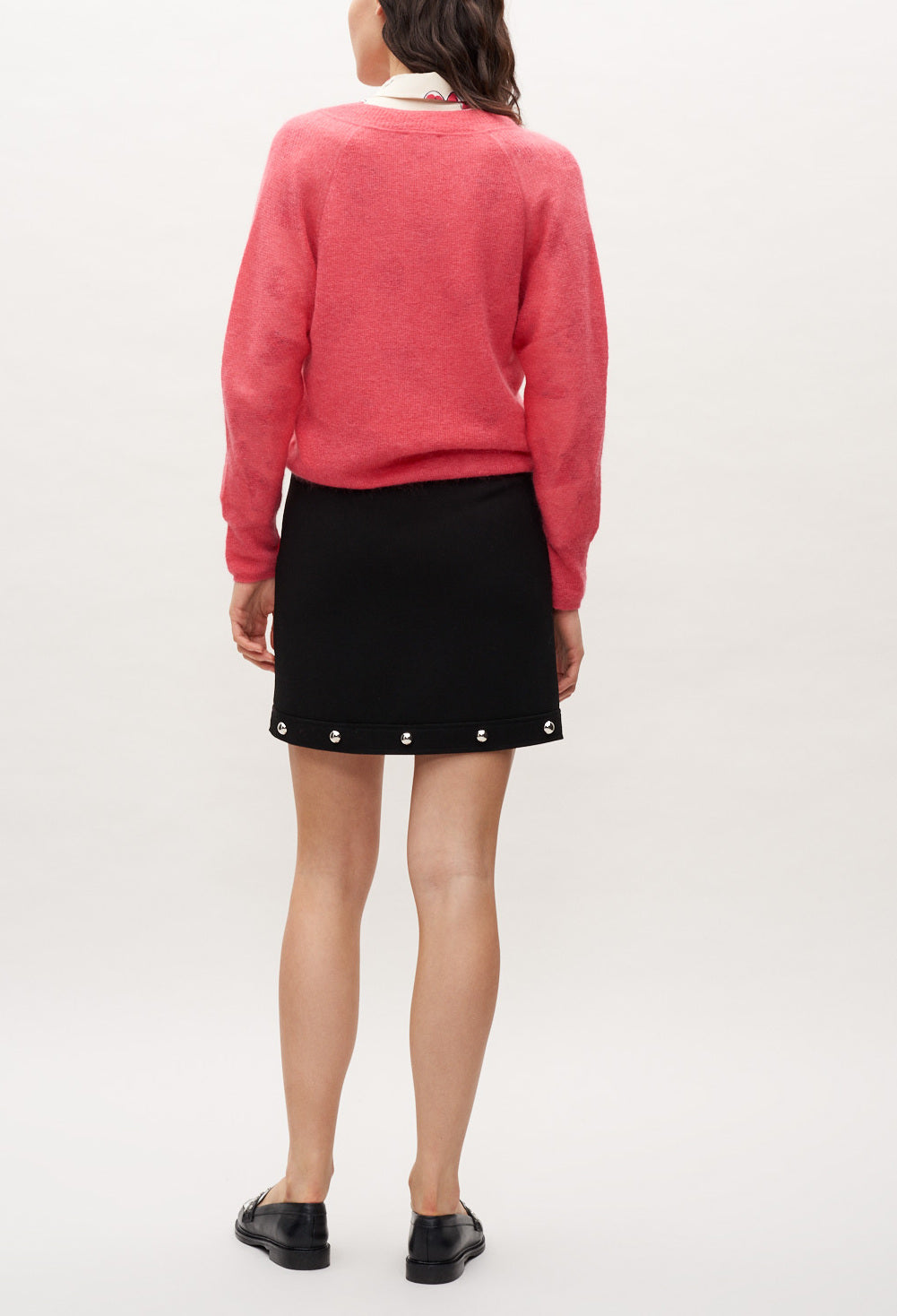 Jupe droite cloutée Faume - seconde main