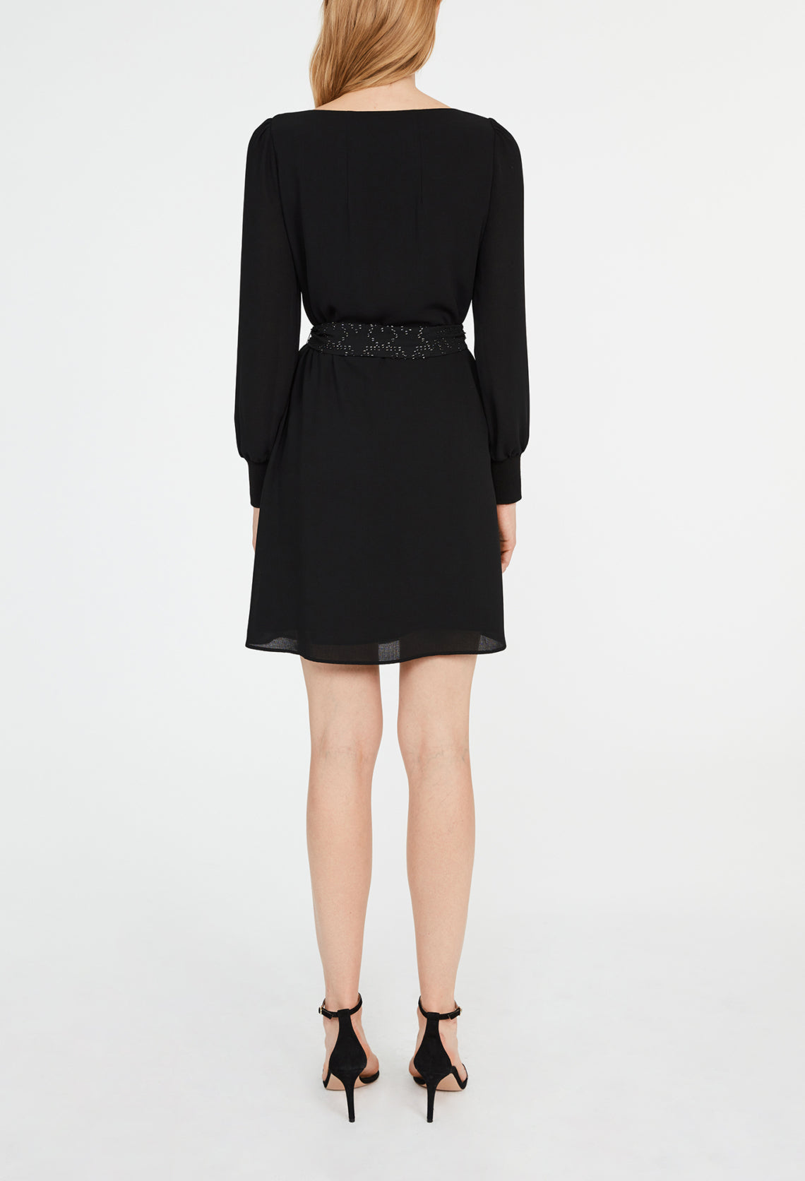 Robe ceinturée à nouer Faume - seconde main