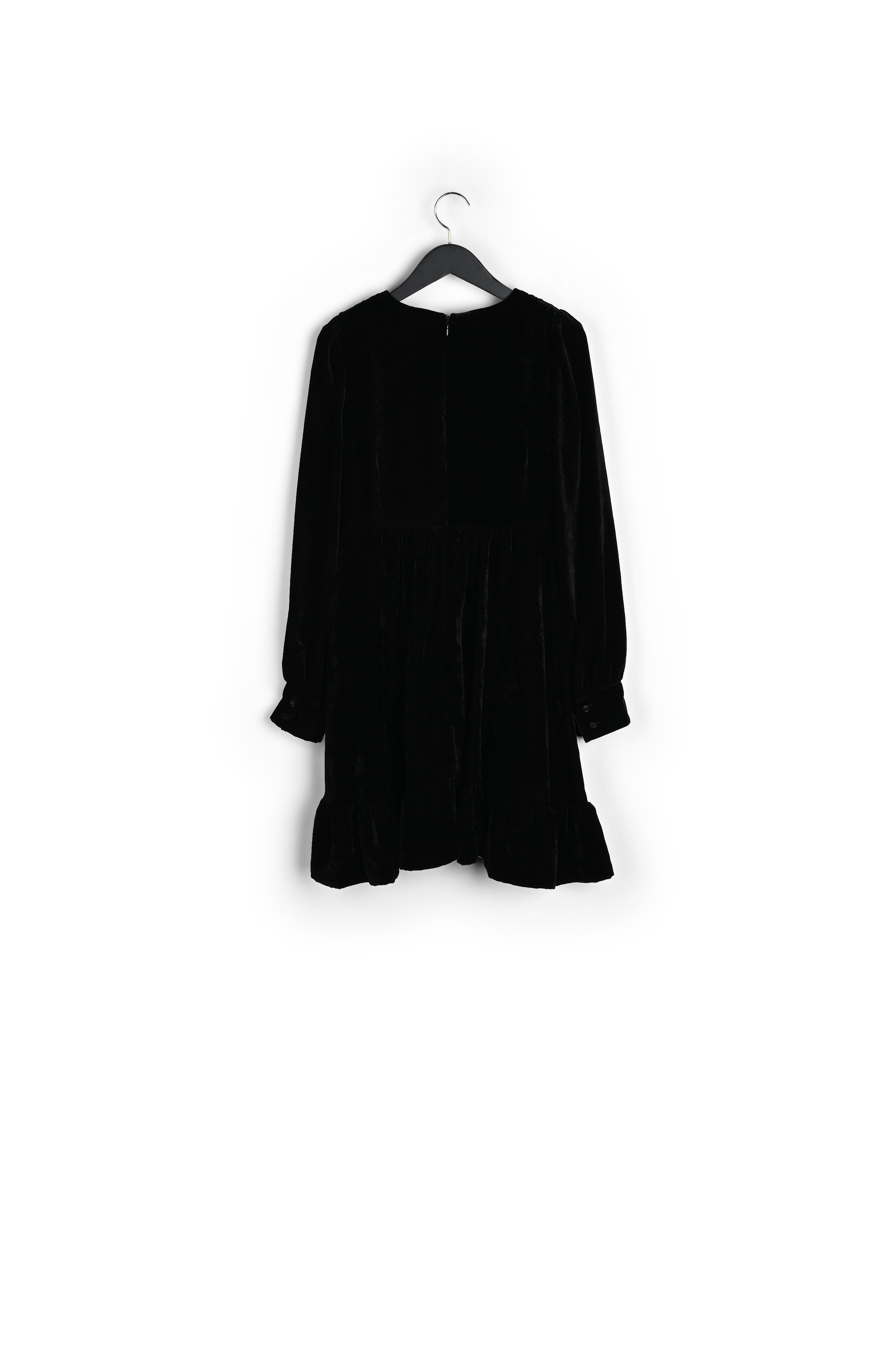 Robe courte velours noir Faume - seconde main