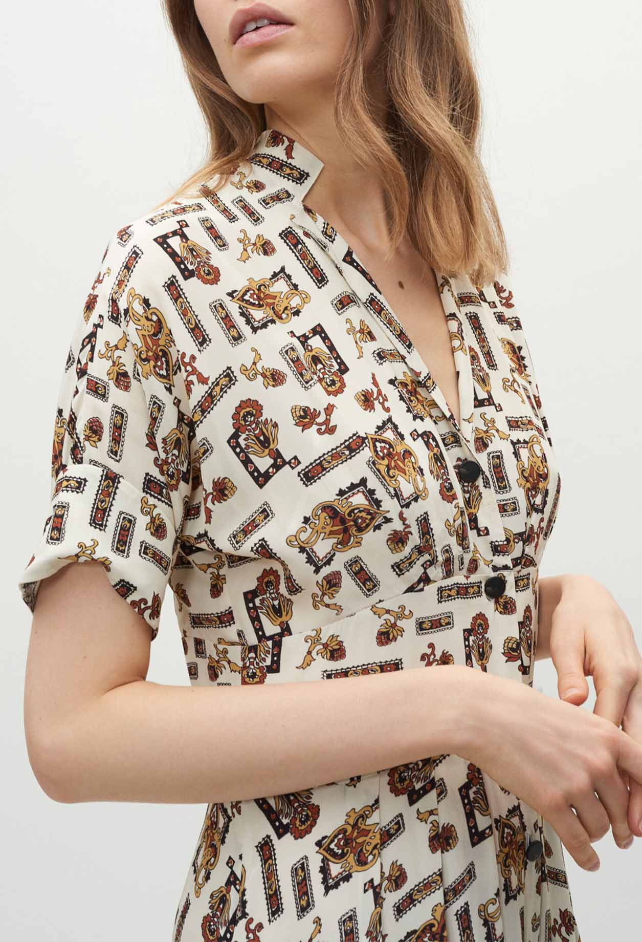 Robe foulard longueur maxi Faume - seconde main