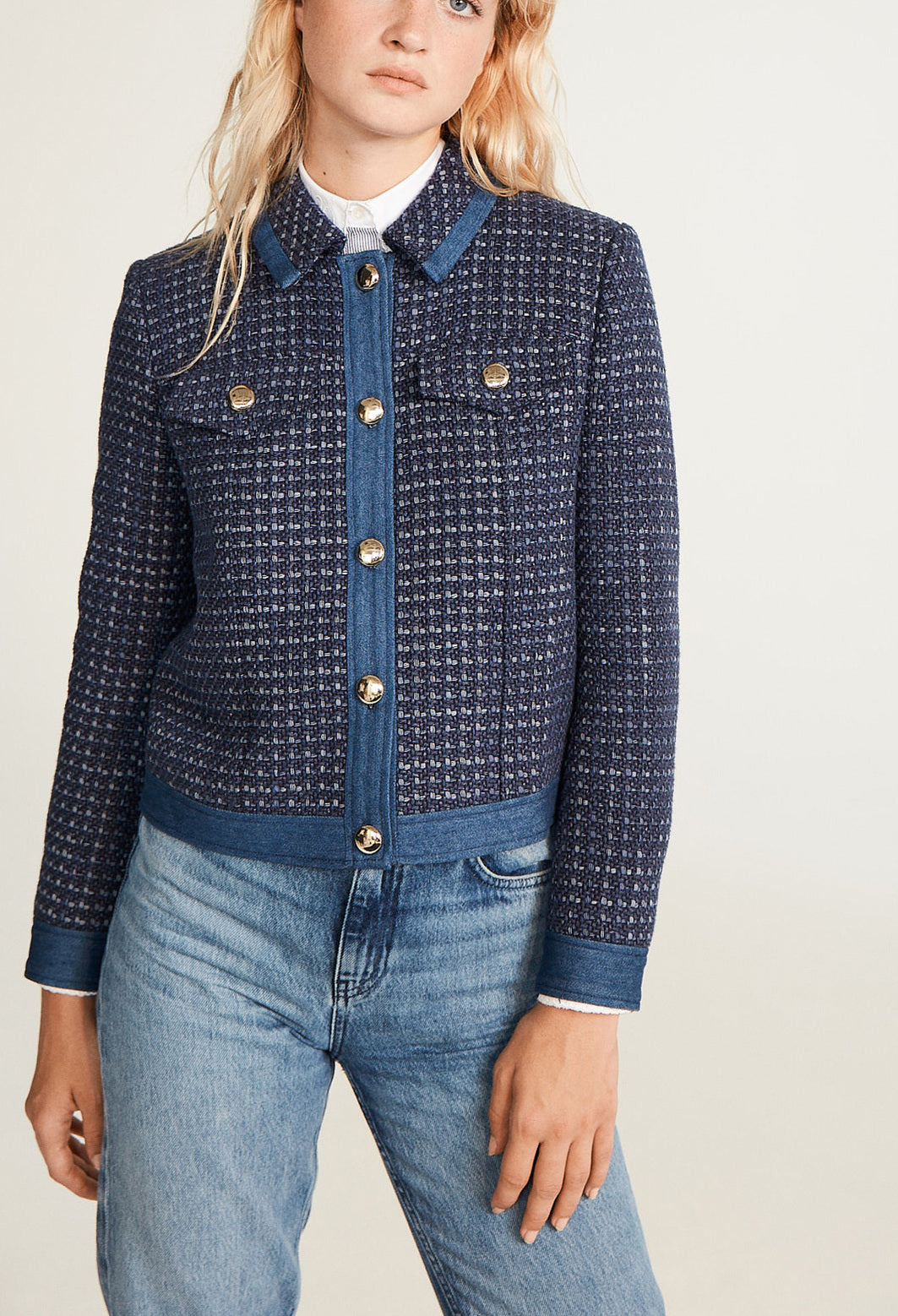 Veste en tweed Faume - seconde main