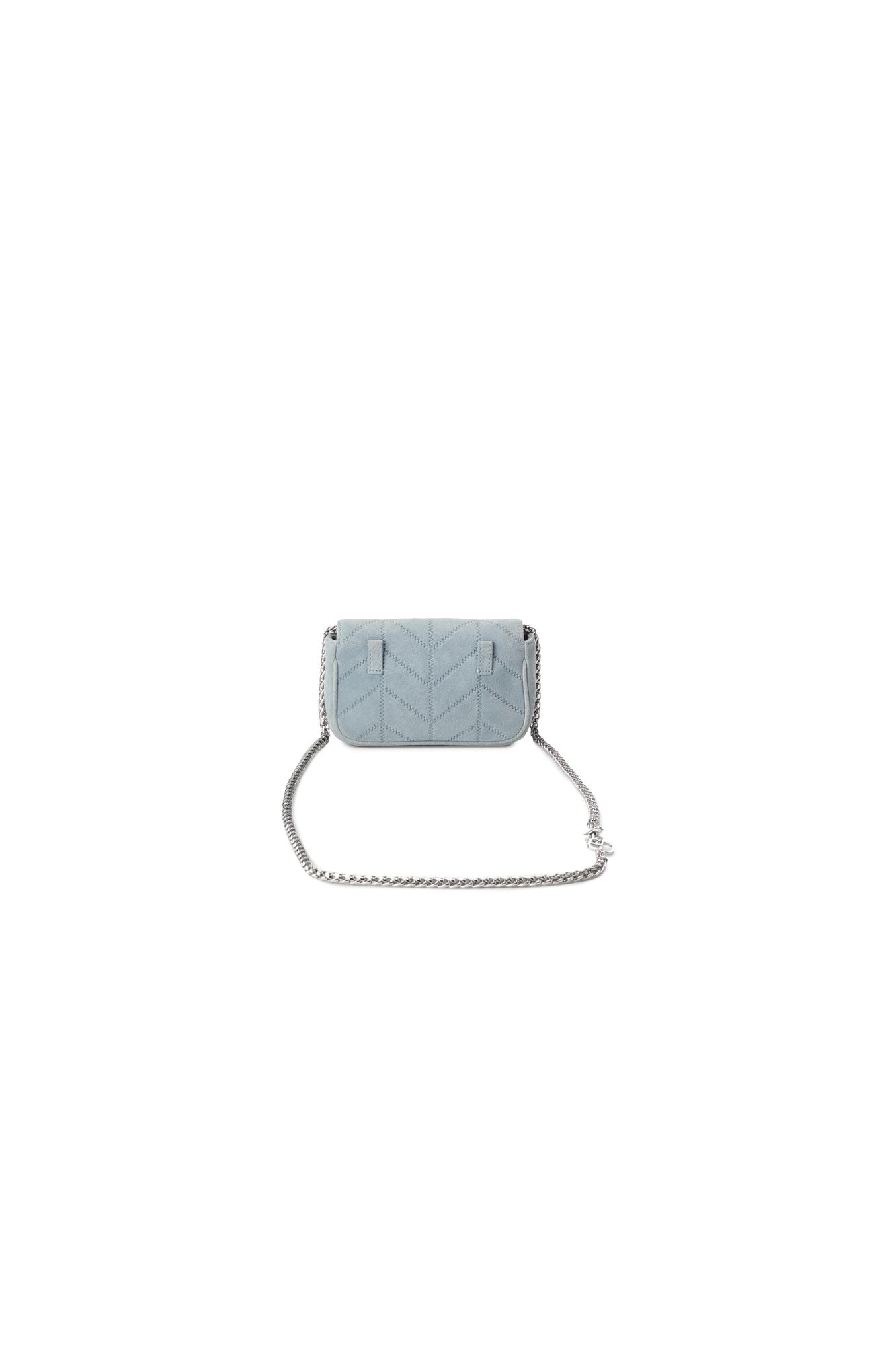 Mini sac Akilino bleu ciel cuir Faume - seconde main