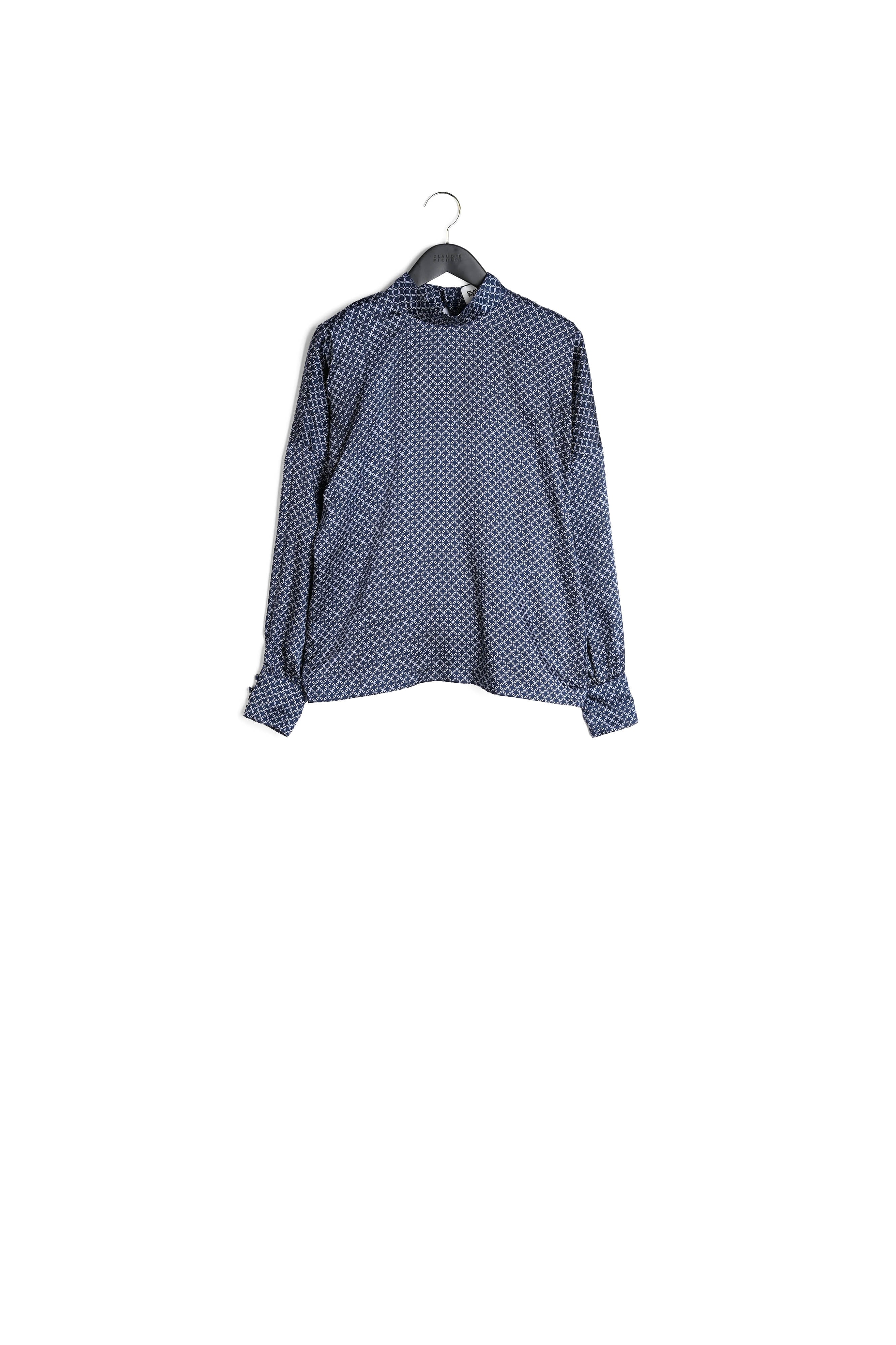 Blouse imprimé géométrique Faume - seconde main