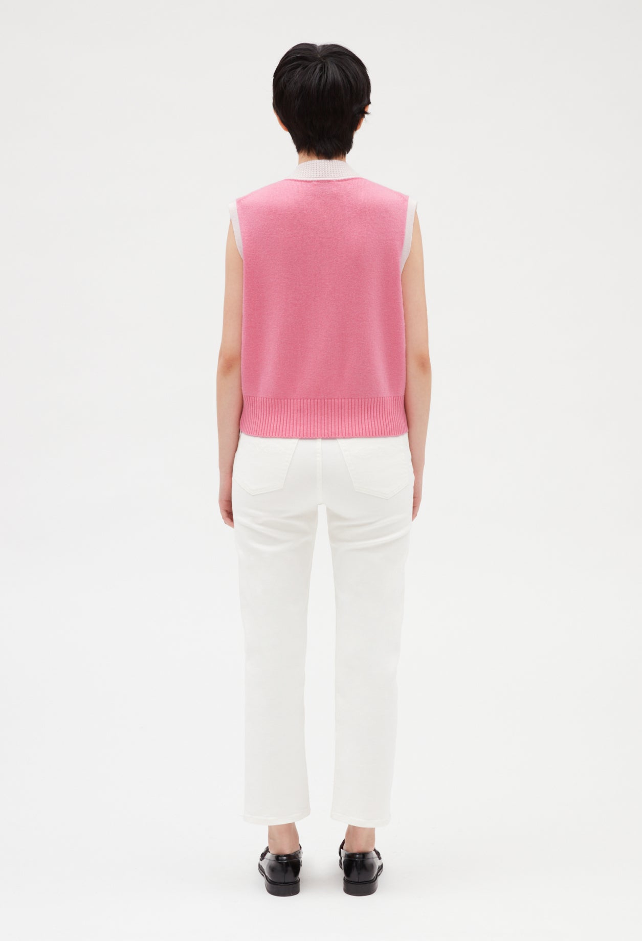 Pull sans manche maille Faume - seconde main