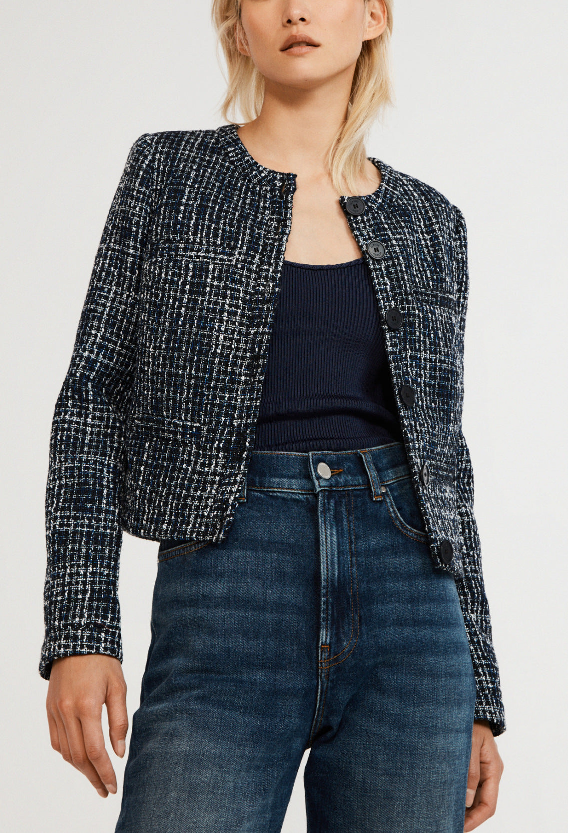 Veste en tweed Faume - seconde main