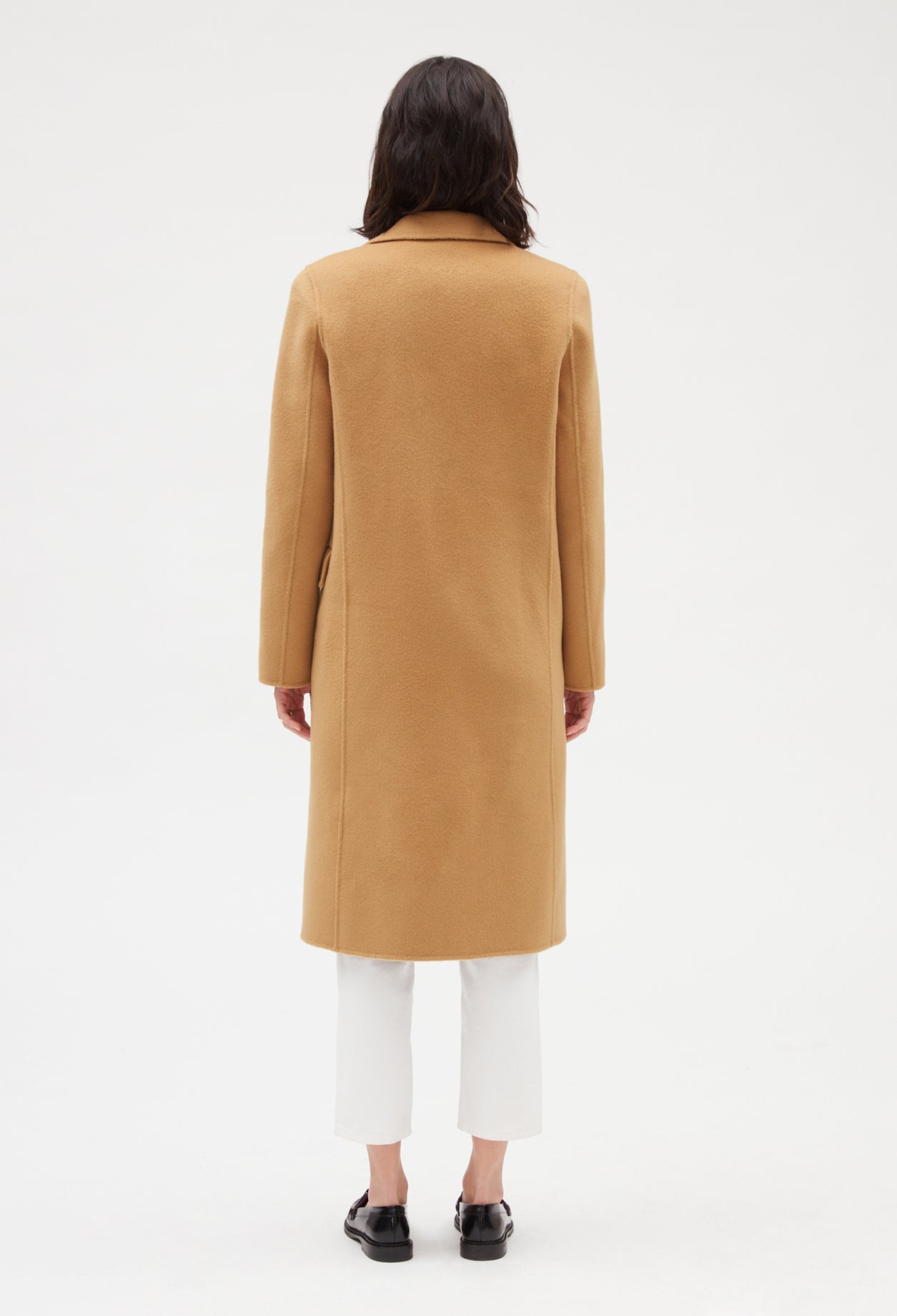 Manteau droit mi-long Faume - seconde main