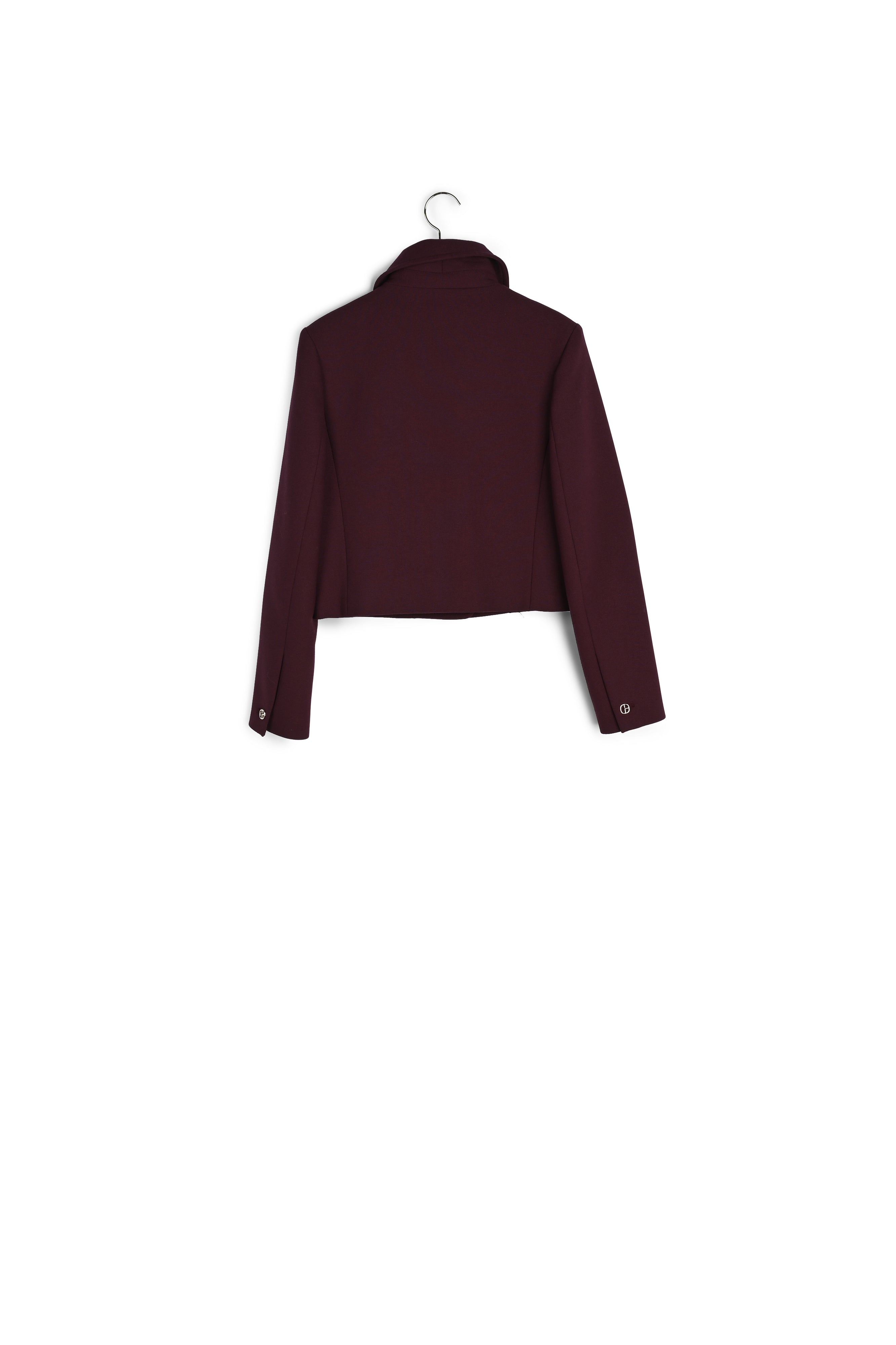 Veste courte bordeaux Faume - seconde main