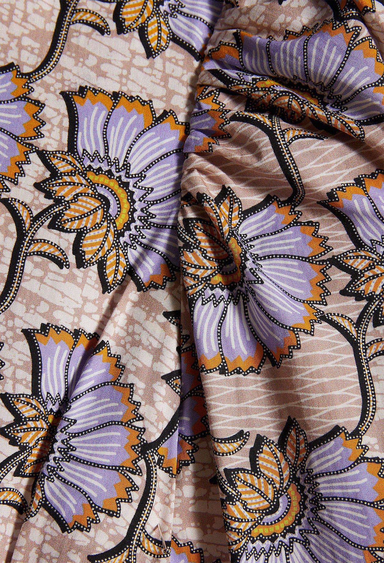 Robe portefeuille en coton biologique Faume - seconde main