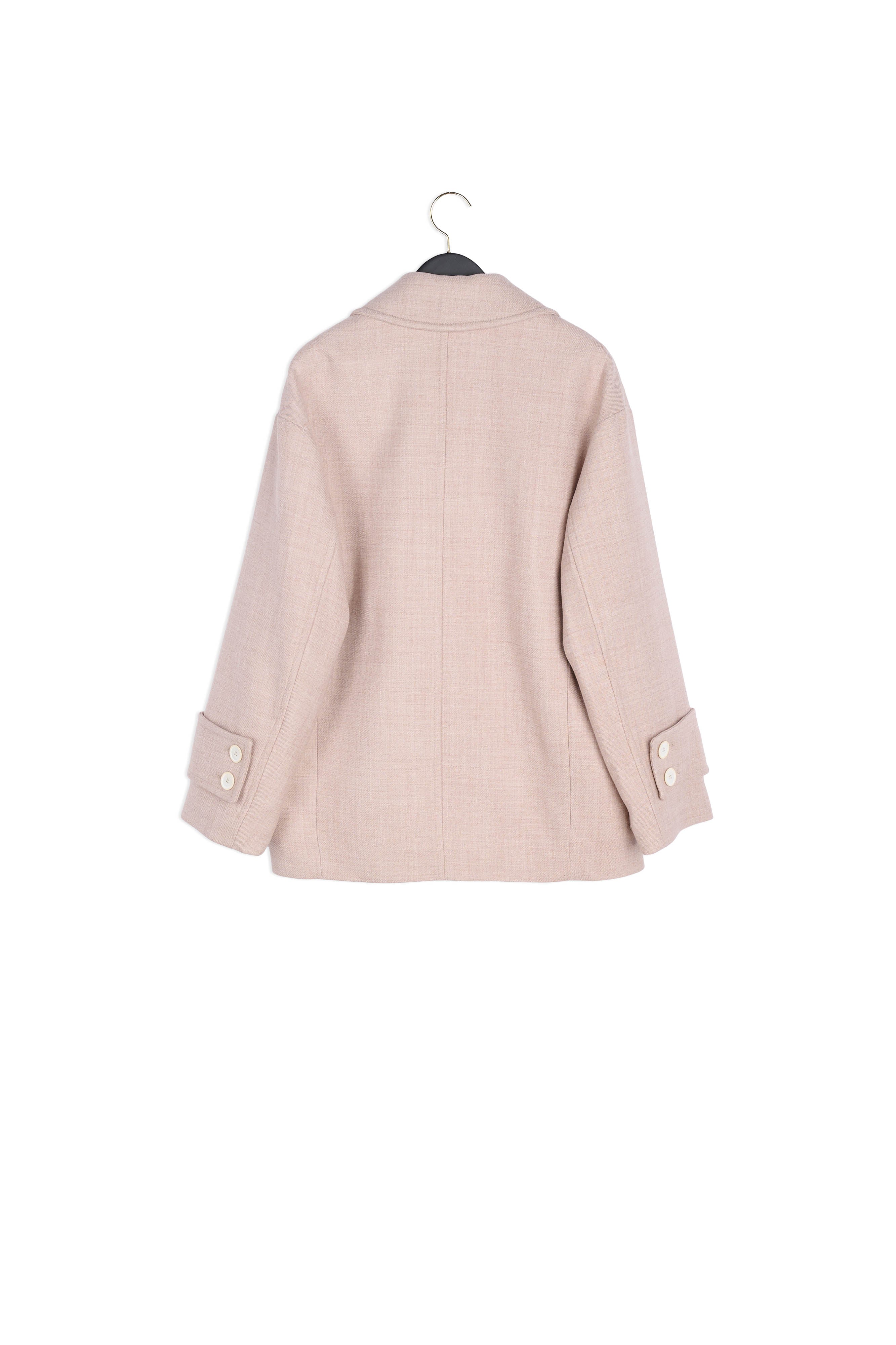 Caban oversized en laine Faume - seconde main