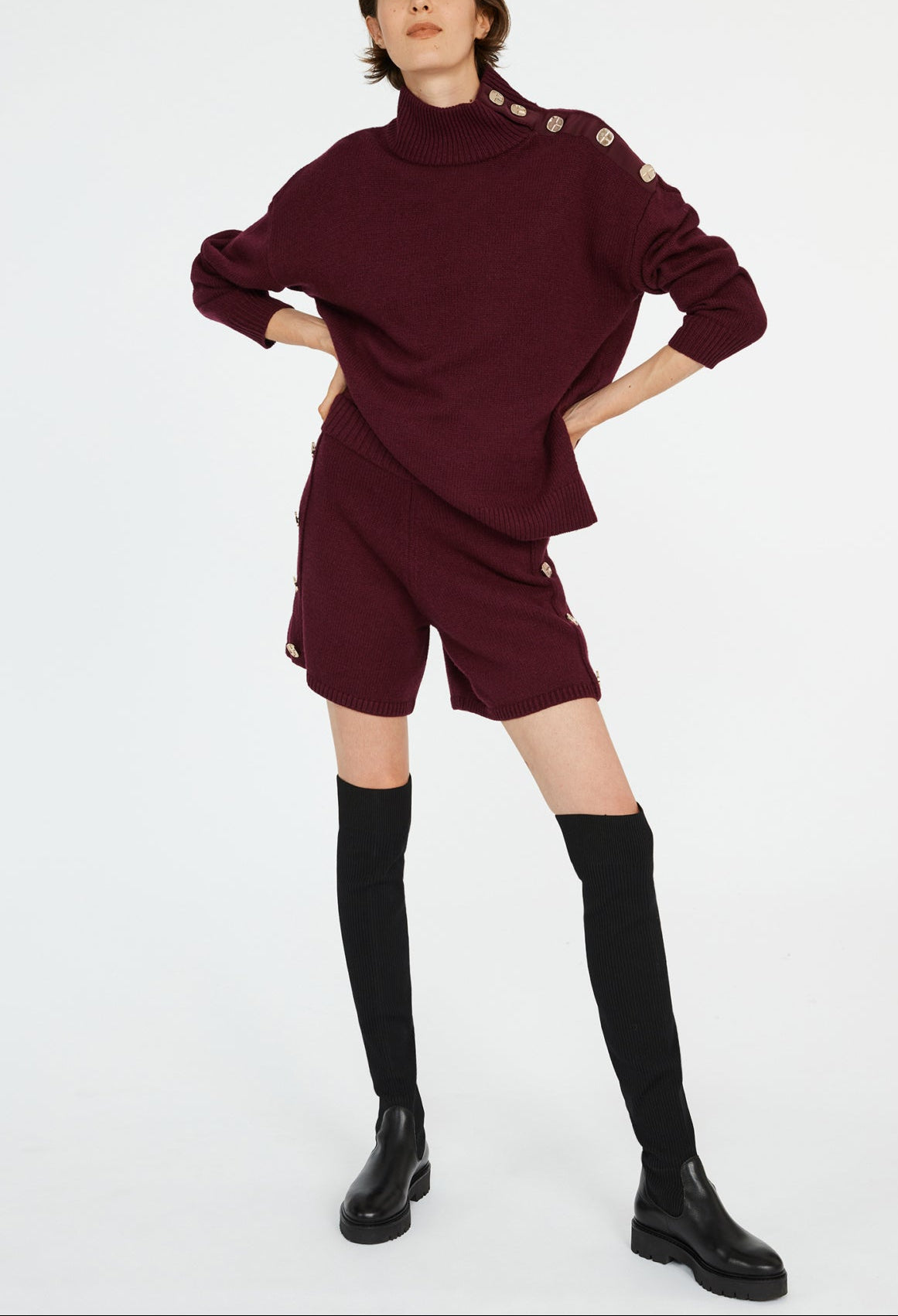 Pull oversize laine Faume - seconde main