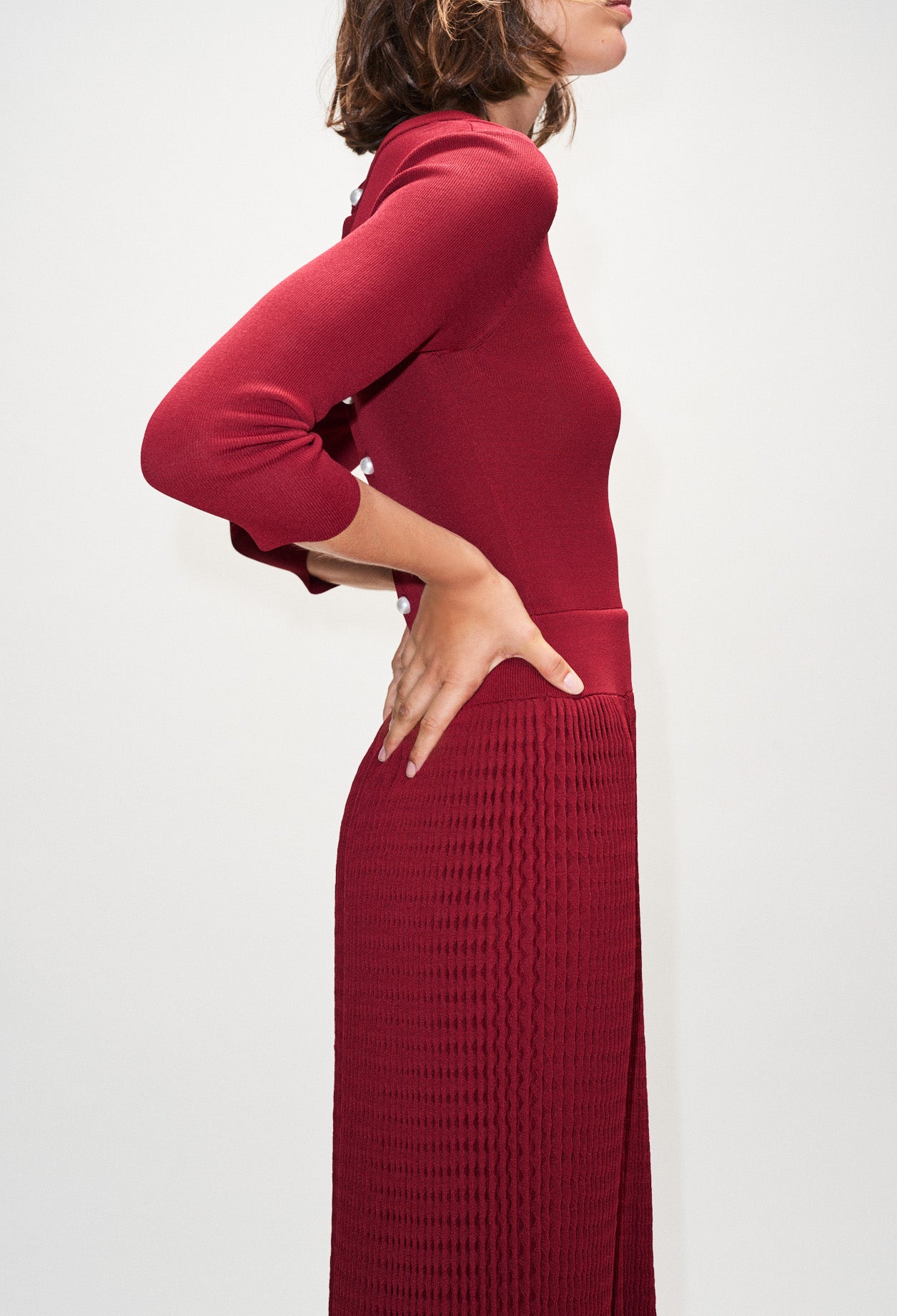 Robe longue en maille Faume - seconde main