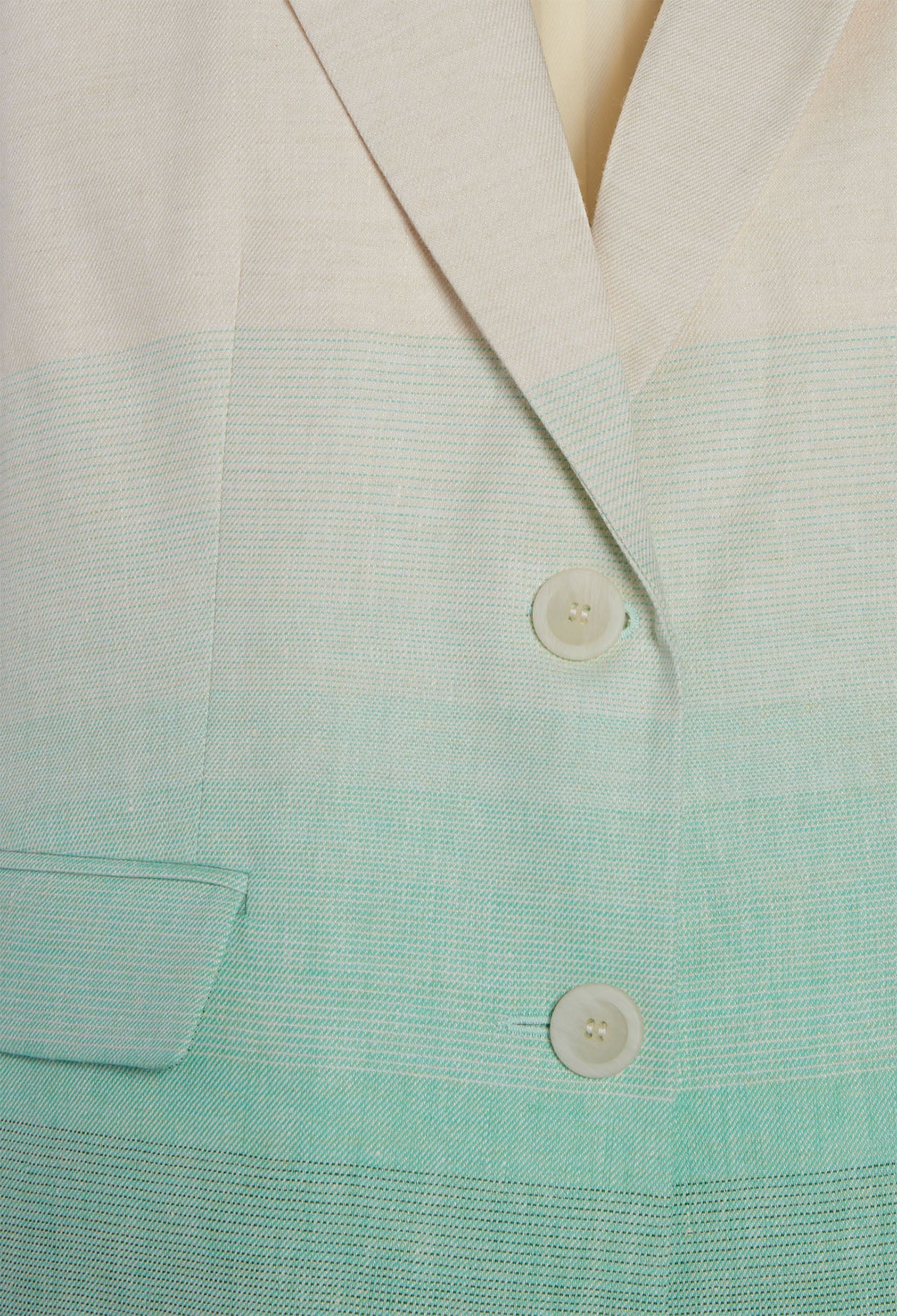 Veste bicolore tailleur sans manche Faume - seconde main