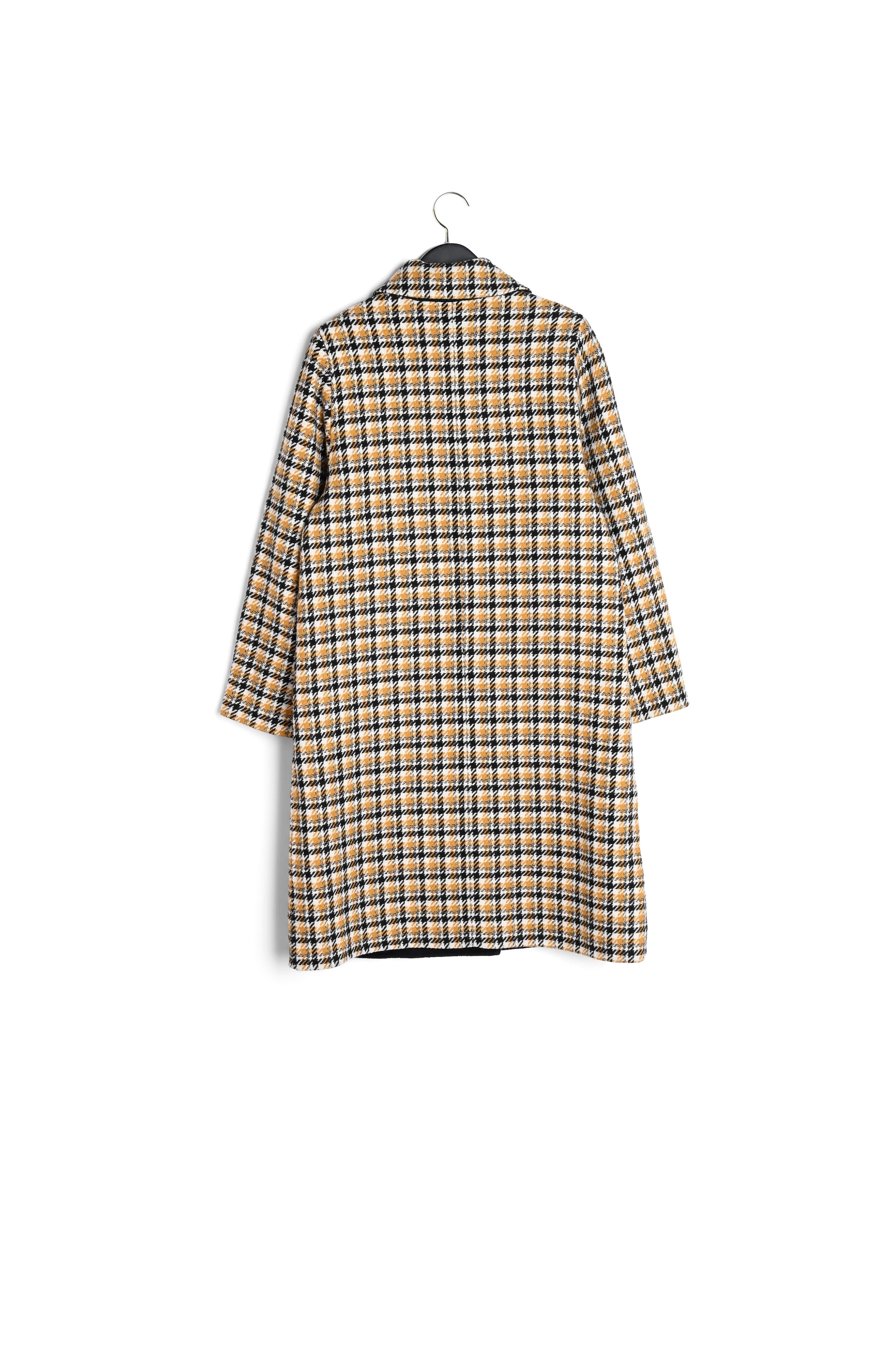 Mantau lain doubl fac motif carraux Faume - seconde main