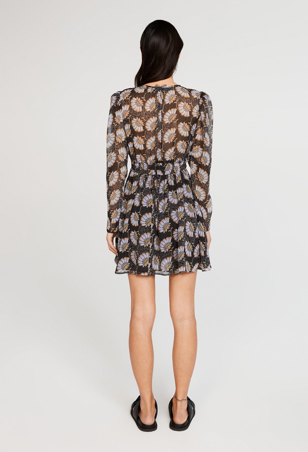 Robe courte à manches longues Faume - seconde main