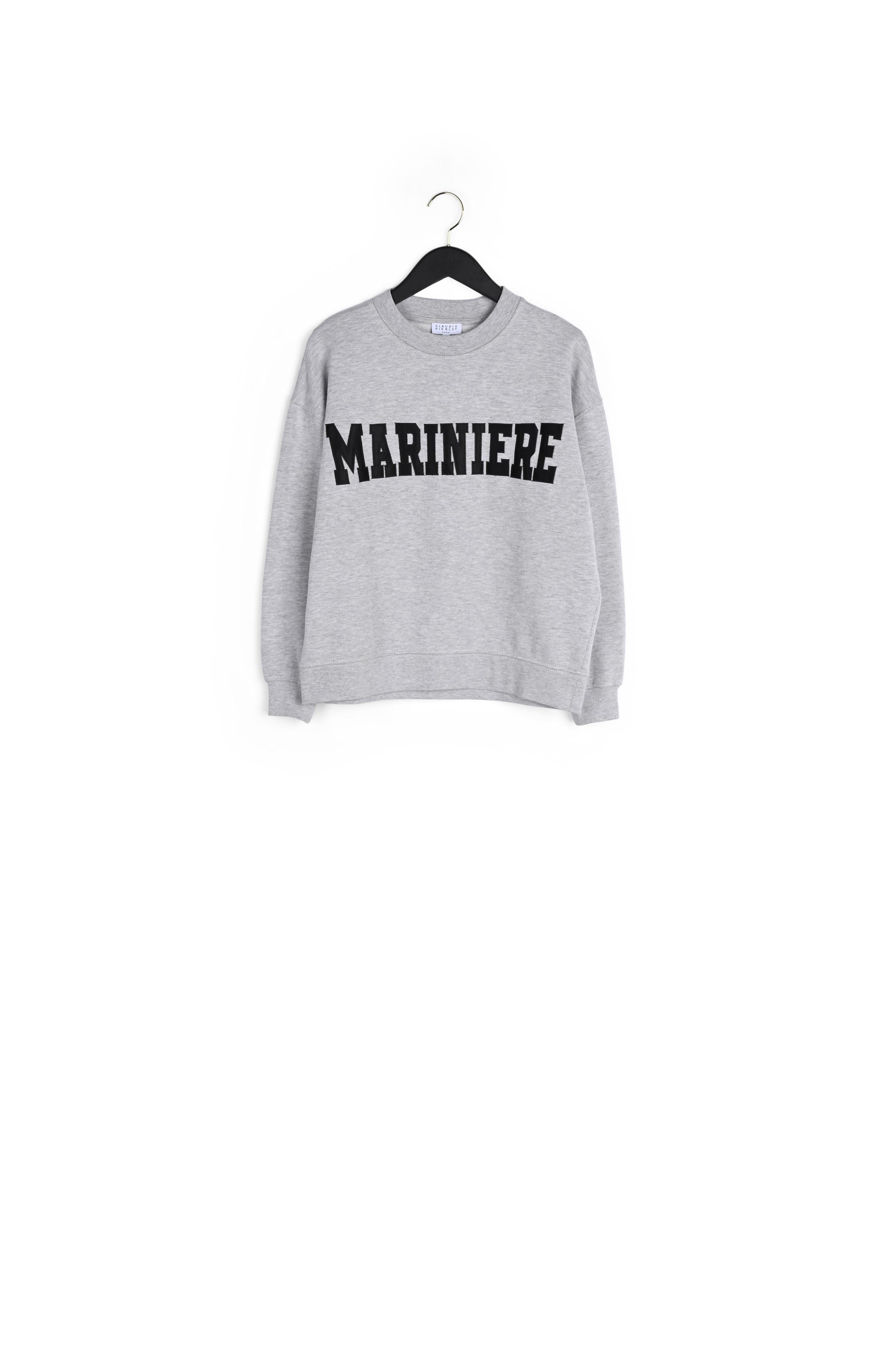 Sweat sérigraphie marinière Faume - seconde main
