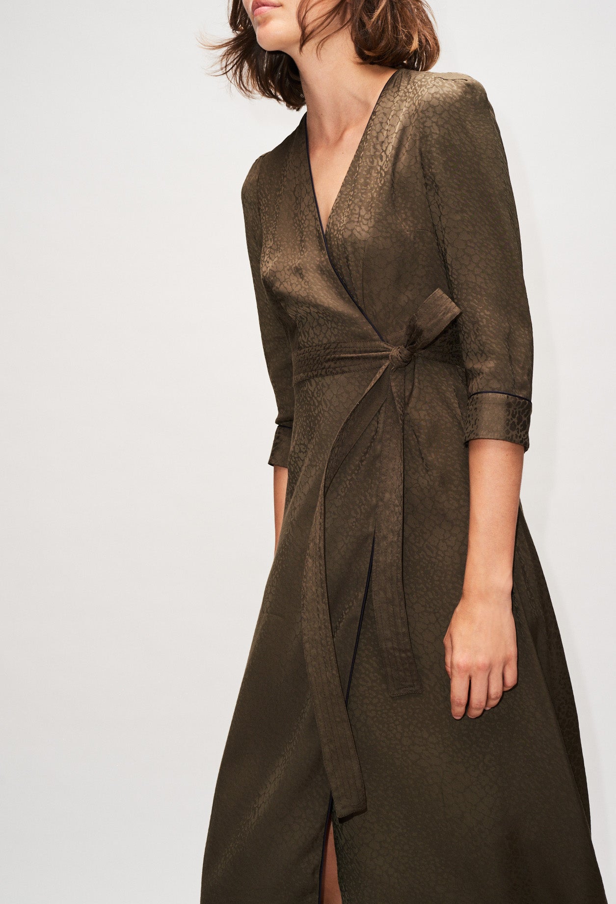 Robe longue cache cœur esprit kimono Faume - seconde main