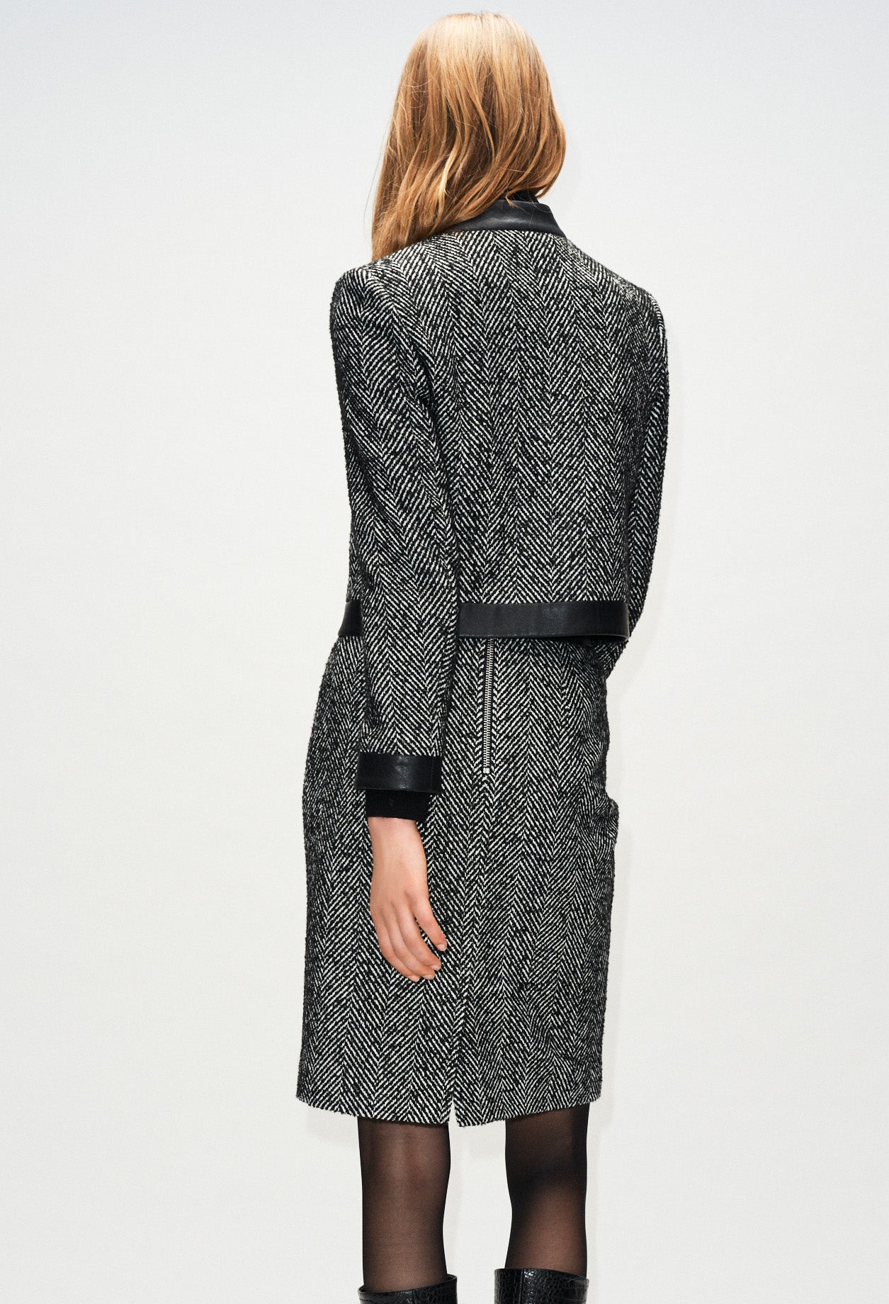 Veste courte bicolore Faume - seconde main