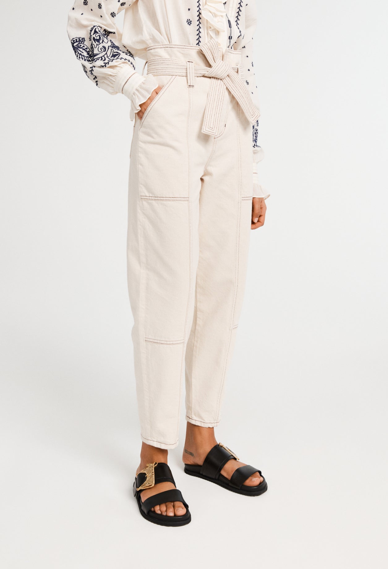 Jean taille haute Faume - seconde main