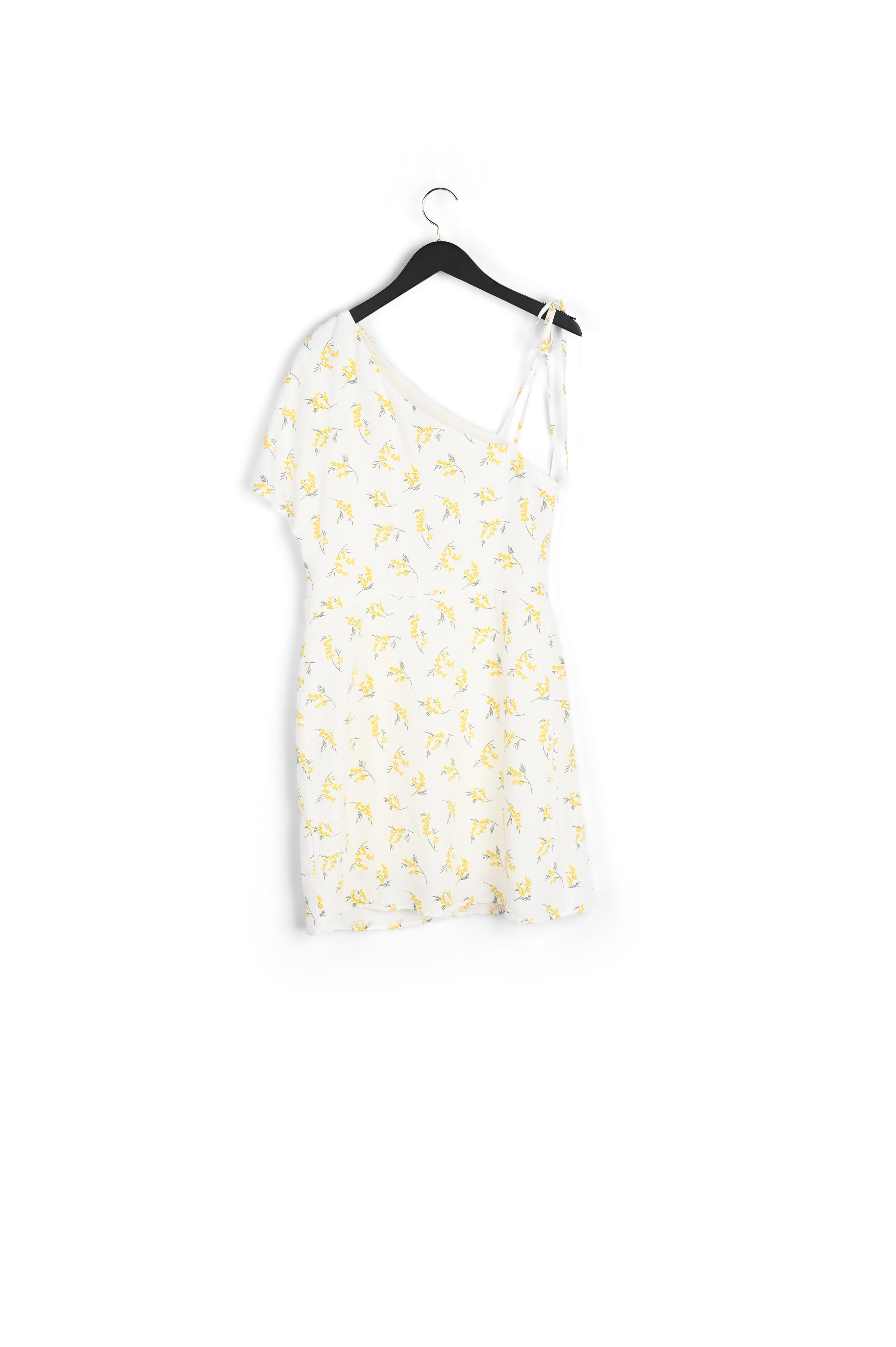 Robe midi asymétrique mimosa Faume - seconde main