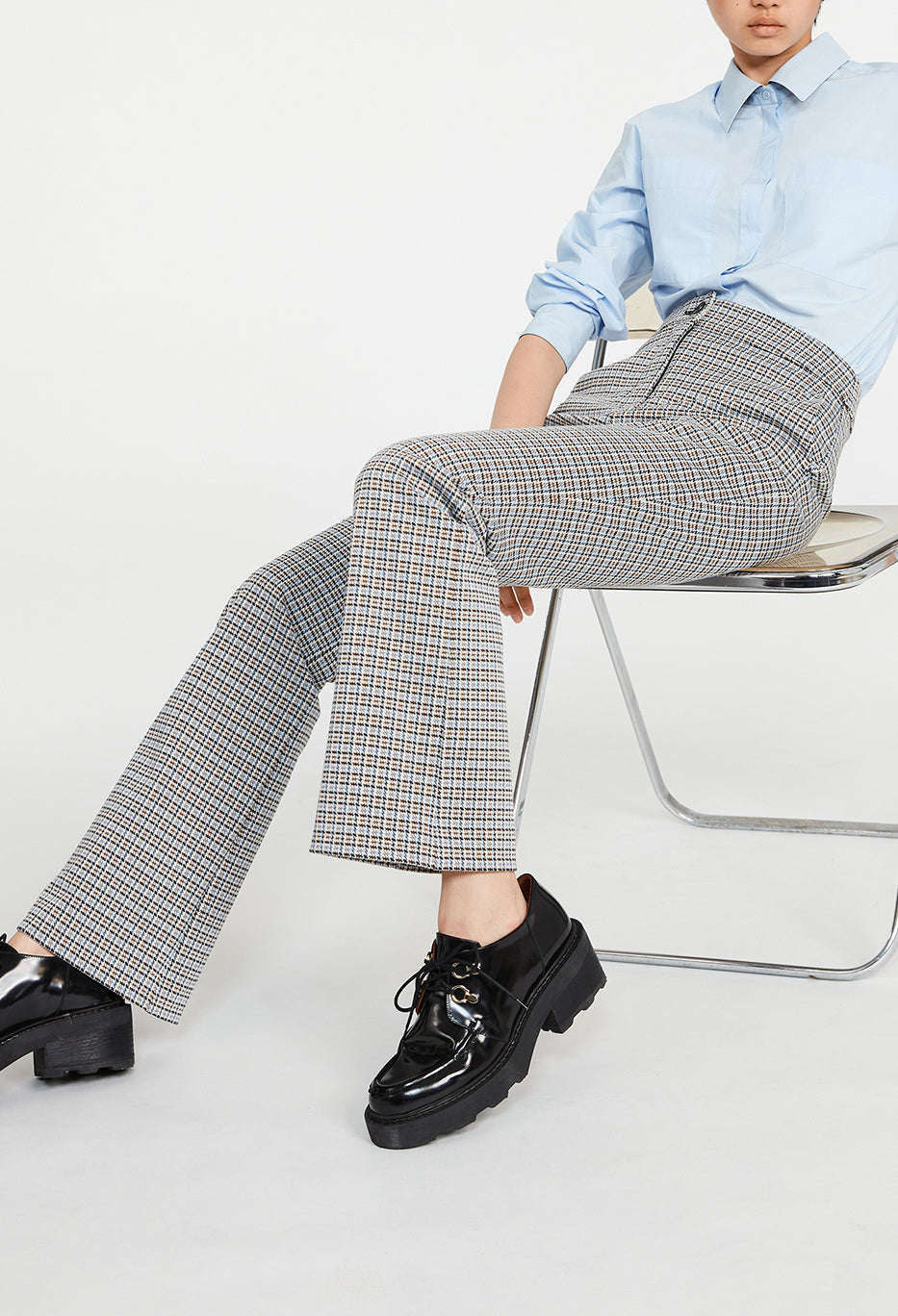 Pantalon à motifs Faume - seconde main