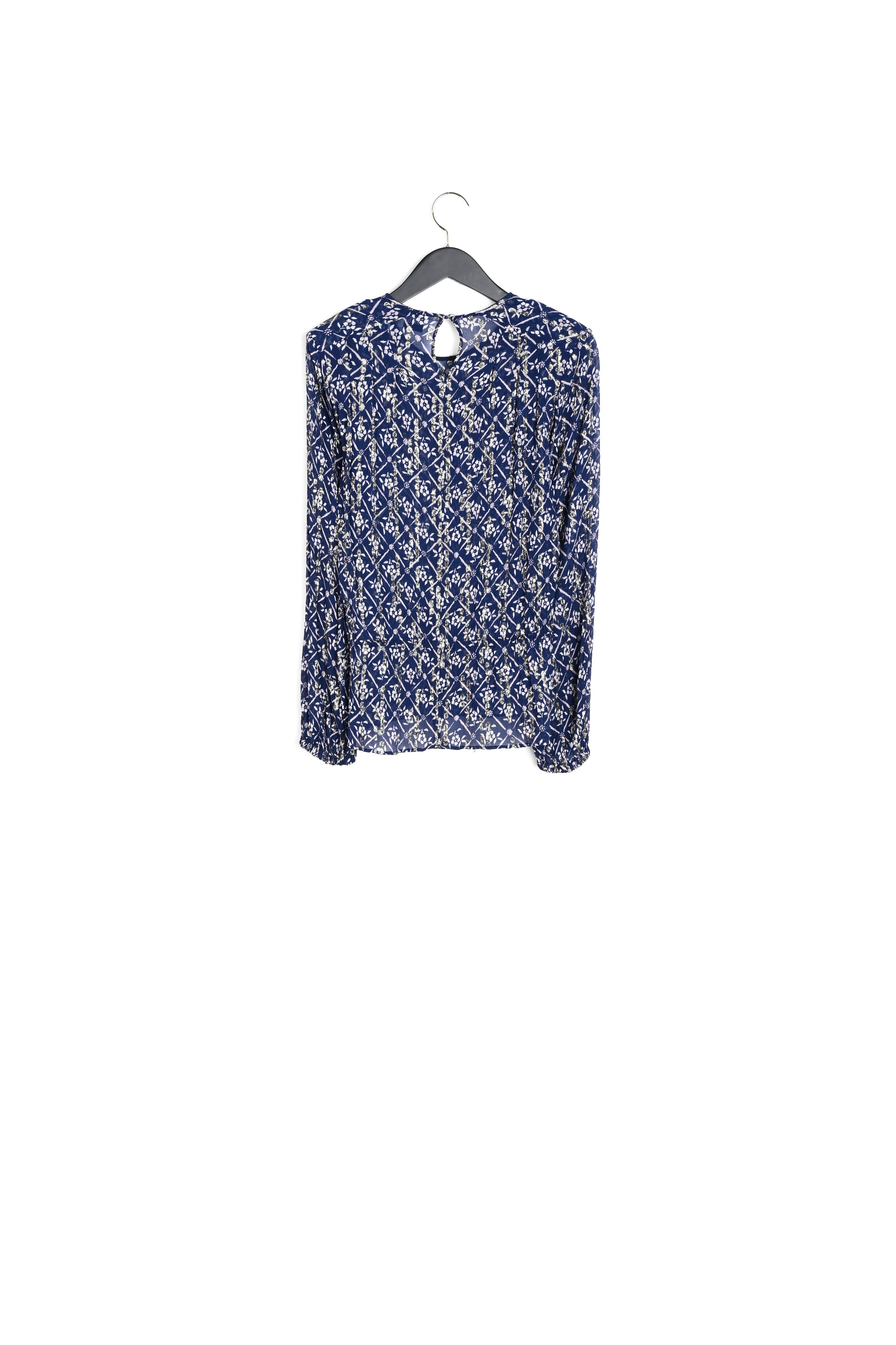 Blous à motifs fluris Faume - seconde main