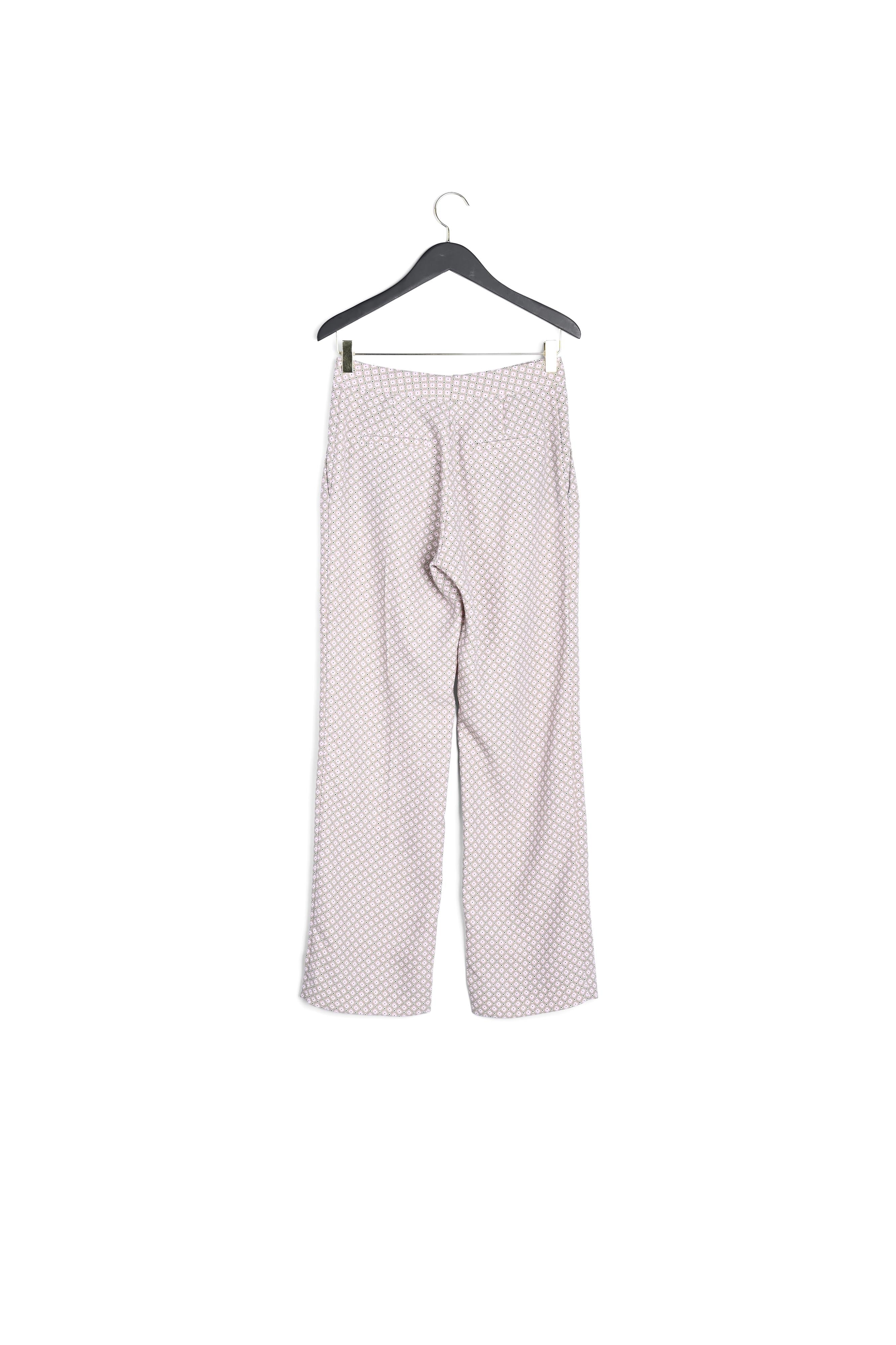 Pantalon imprimé rose Faume - seconde main