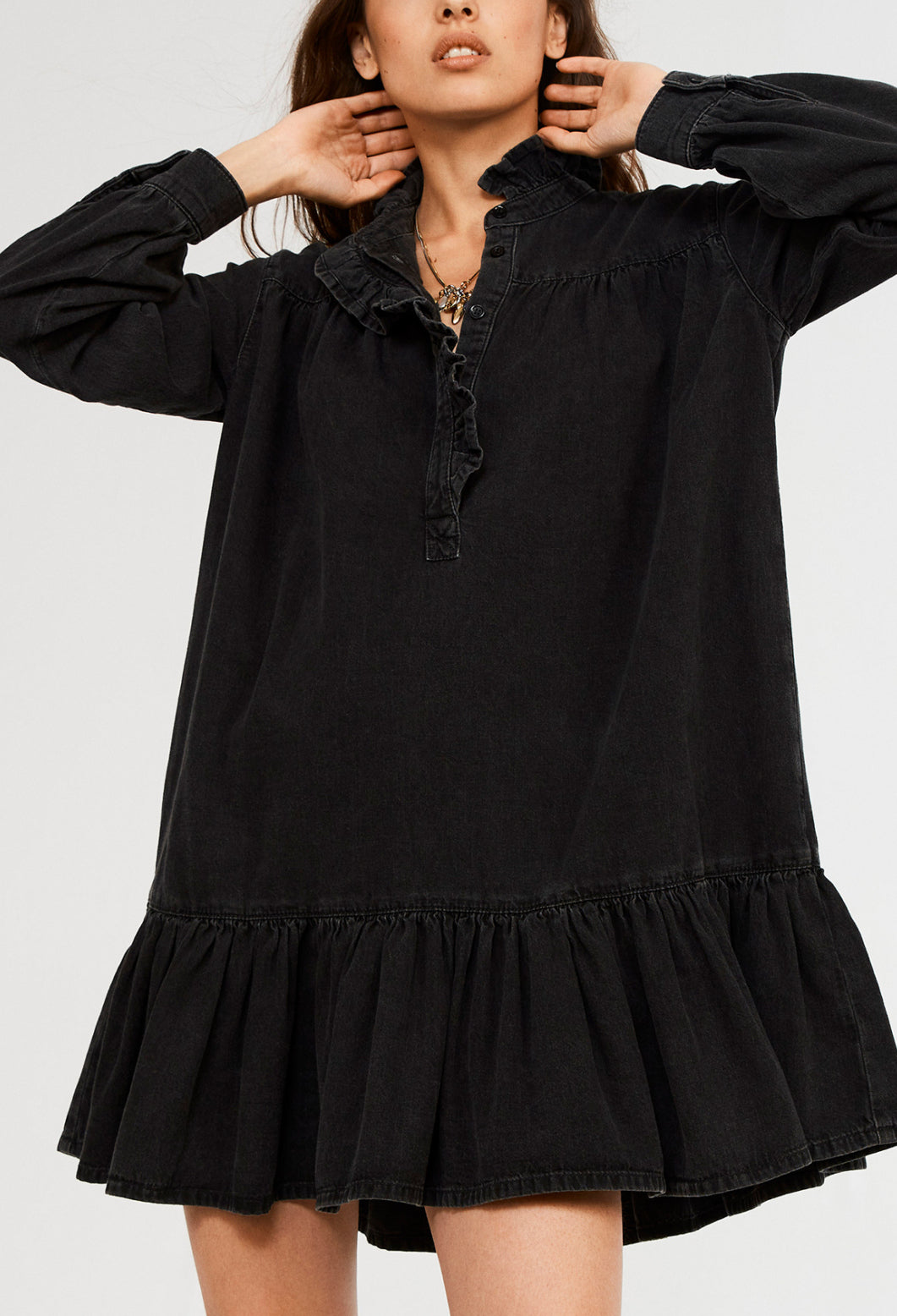 Robe en toile de coton biologique Faume - seconde main